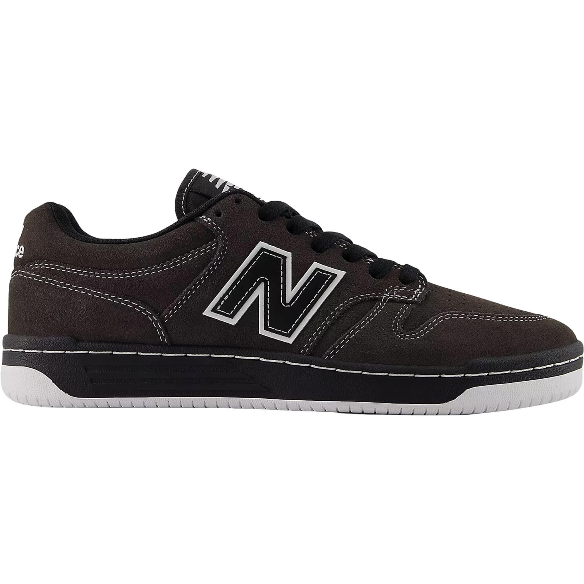 New Balance Numeric 480 Shoe Black Cement White Shoes