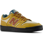 New Balance Numeric 480 Tan Burgundy shoes