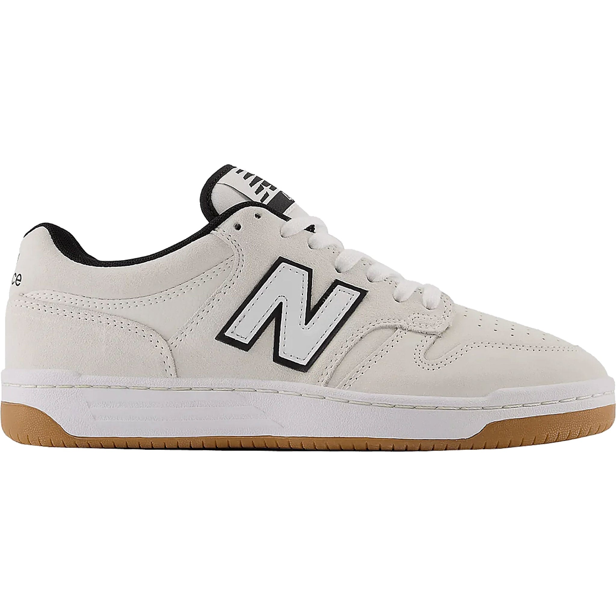 New Balance Numeric 480 White Gum Suede Shoes