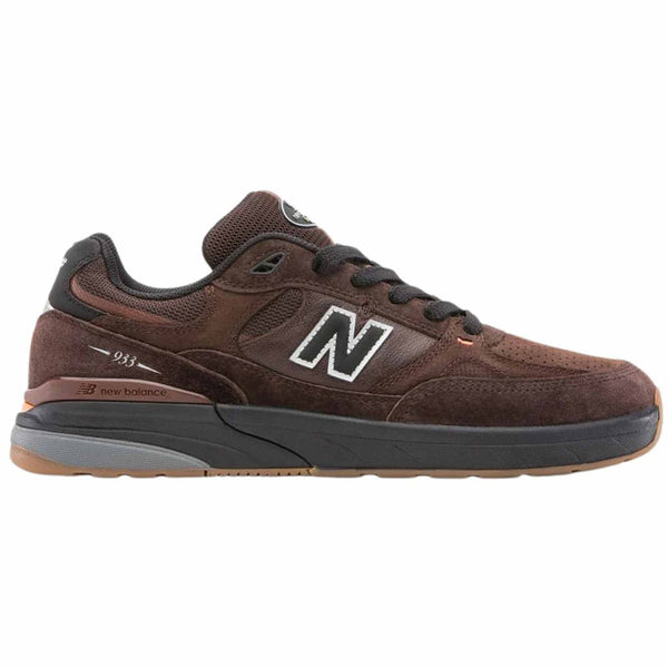 New Balance Numeric Andrew Reynolds 933 Brown Black Shoes