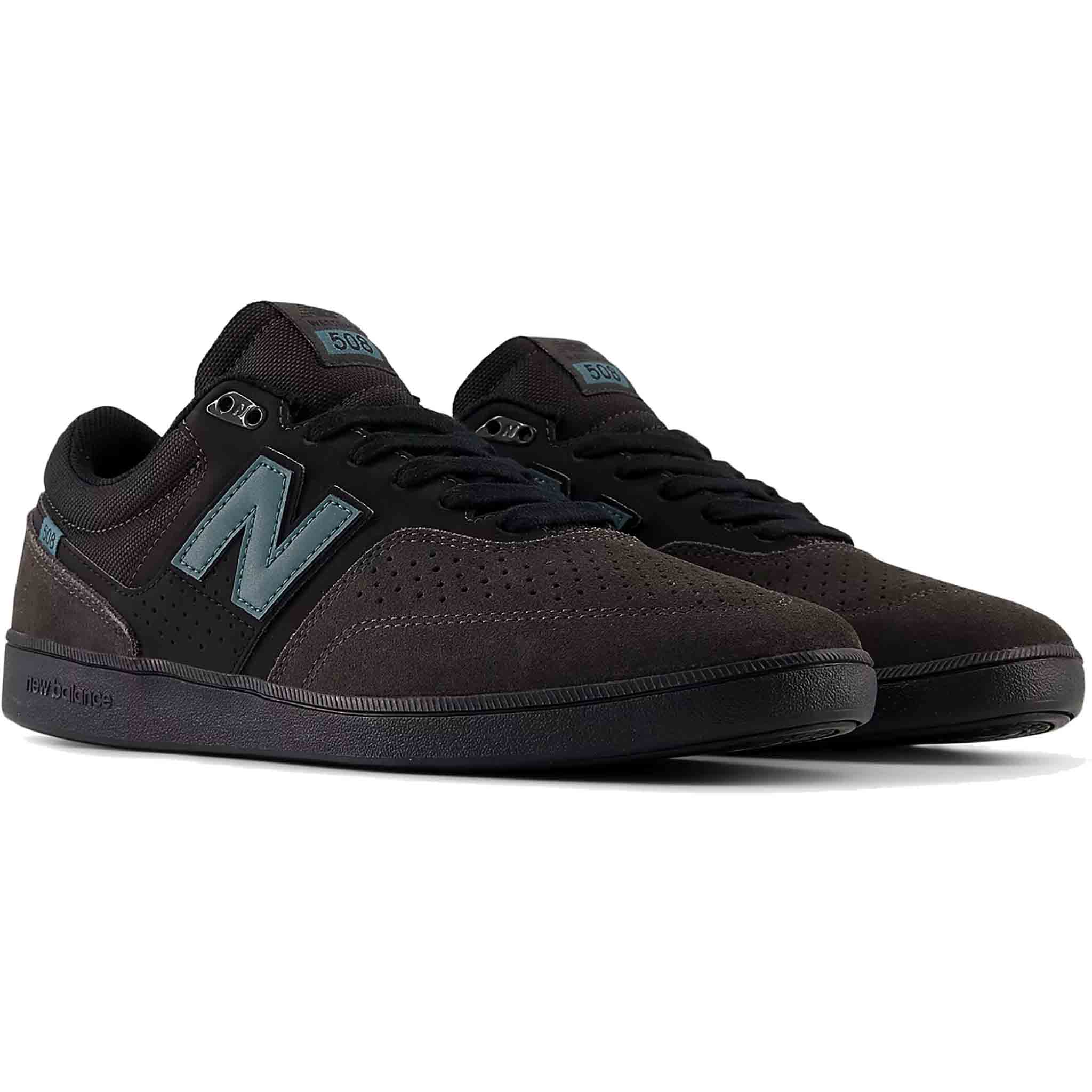 New Balance Numeric Brandon Westgate 508 Dark Grey Teal Shoes