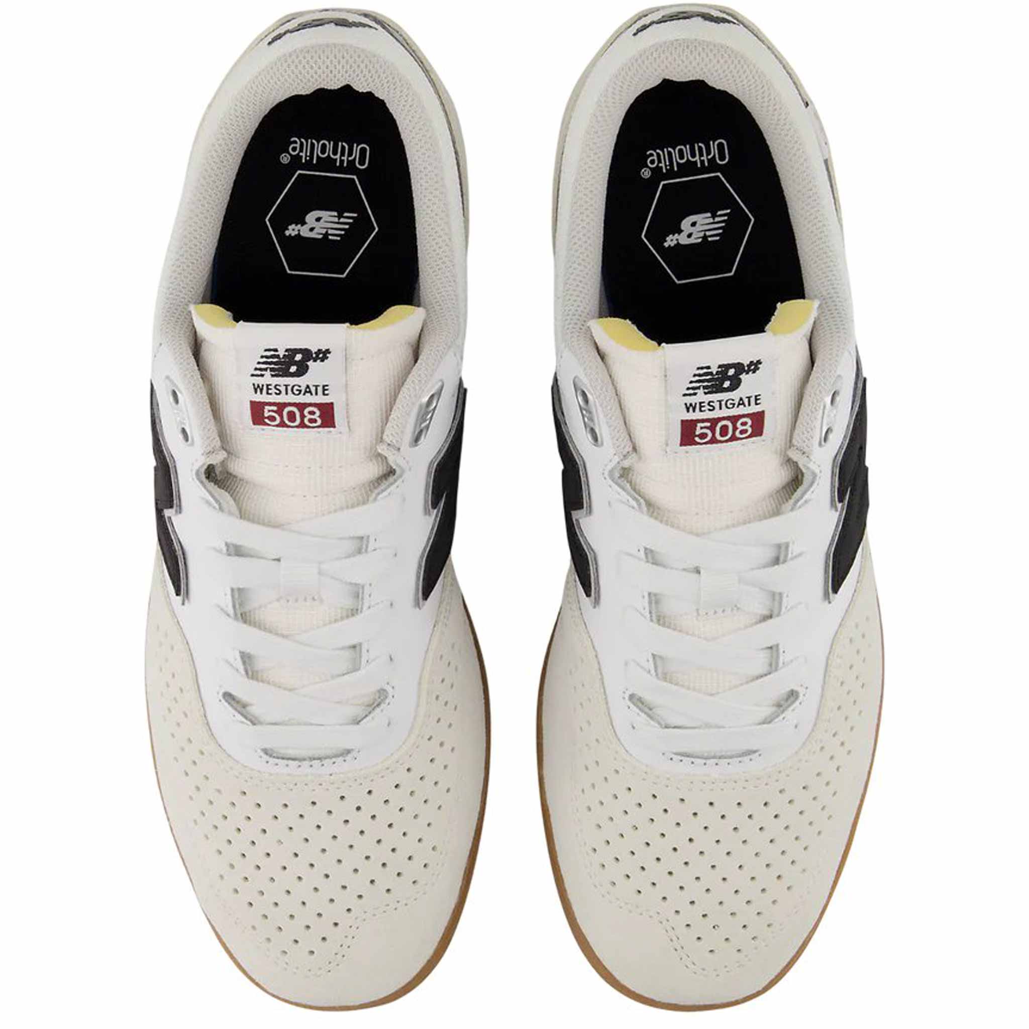 New Balance Numeric Brandon Westgate 508 Sea Salt Black Shoes