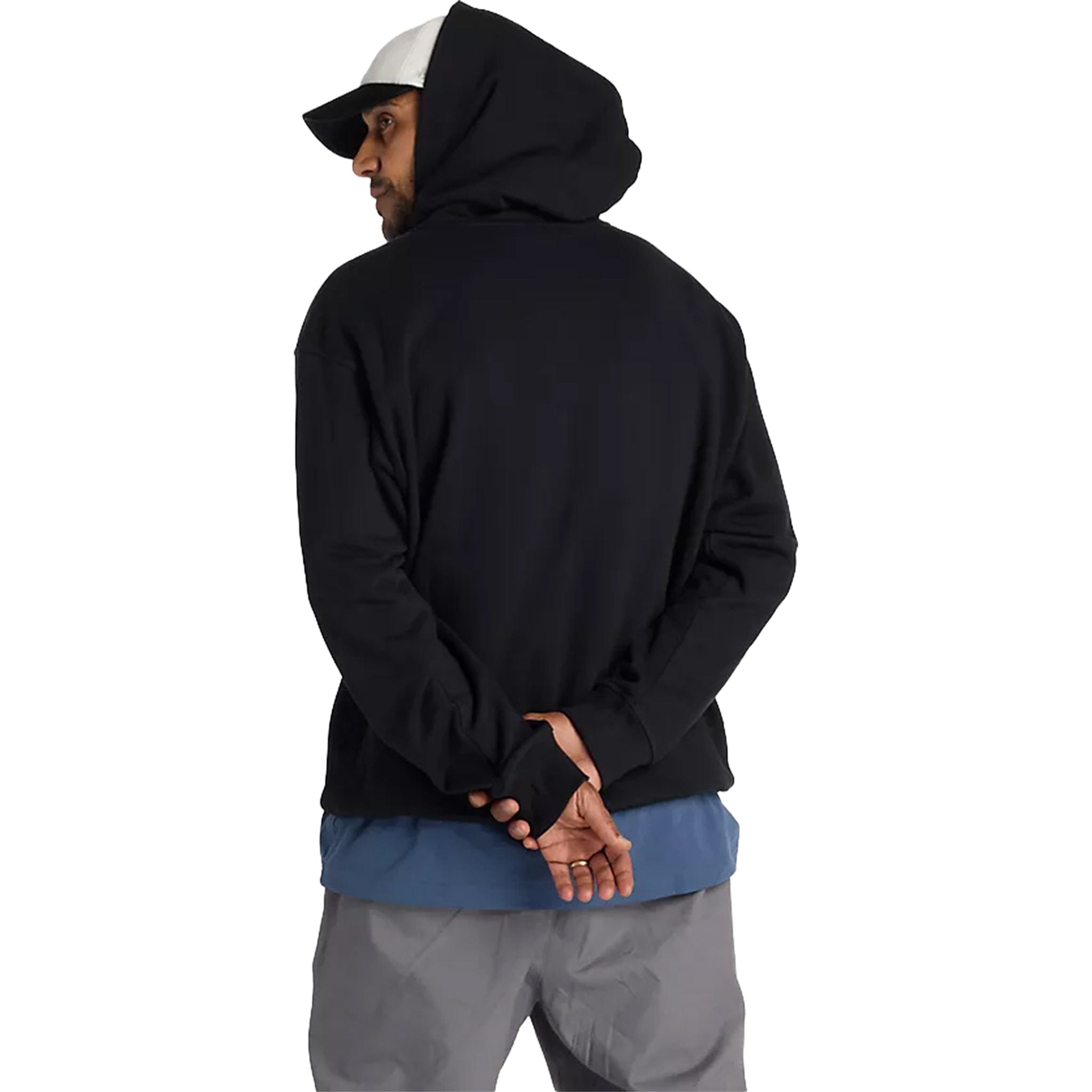 New Balance Numeric French Terry Hoodie Black Sweatshirts