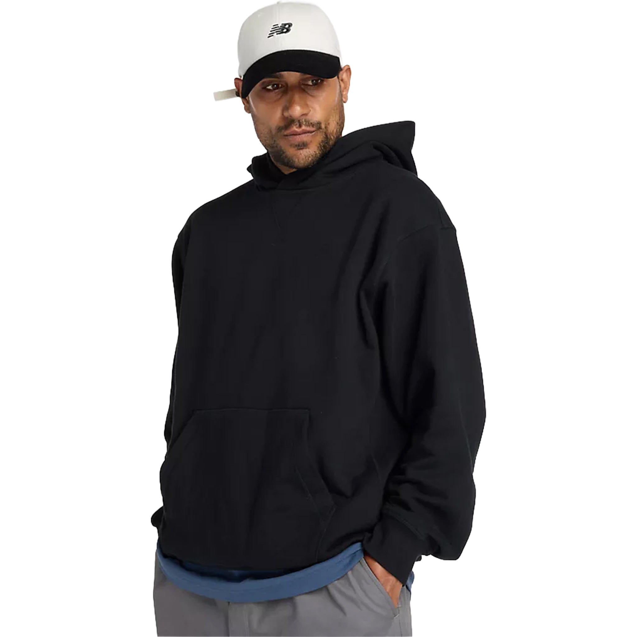 New Balance Numeric French Terry Hoodie Black Sweatshirts