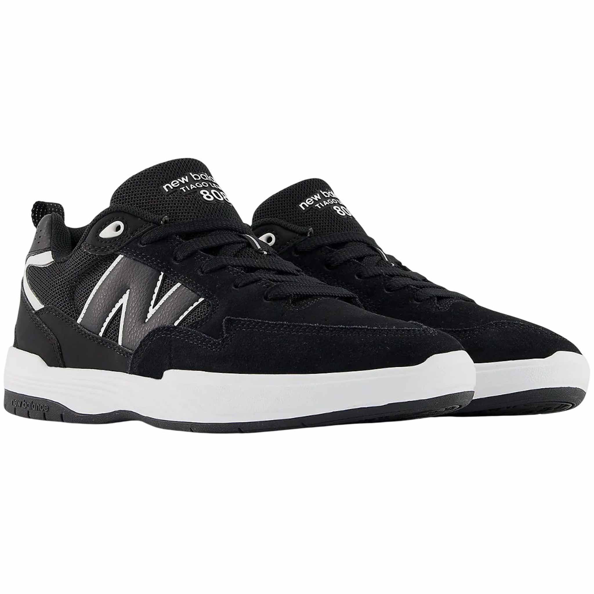 New Balance Numeric Tiago Lemos 808 Lite Black White Shoes