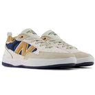New Balance Numeric Tiago Lemos 808 Lite Sea Salt Navy Shoes