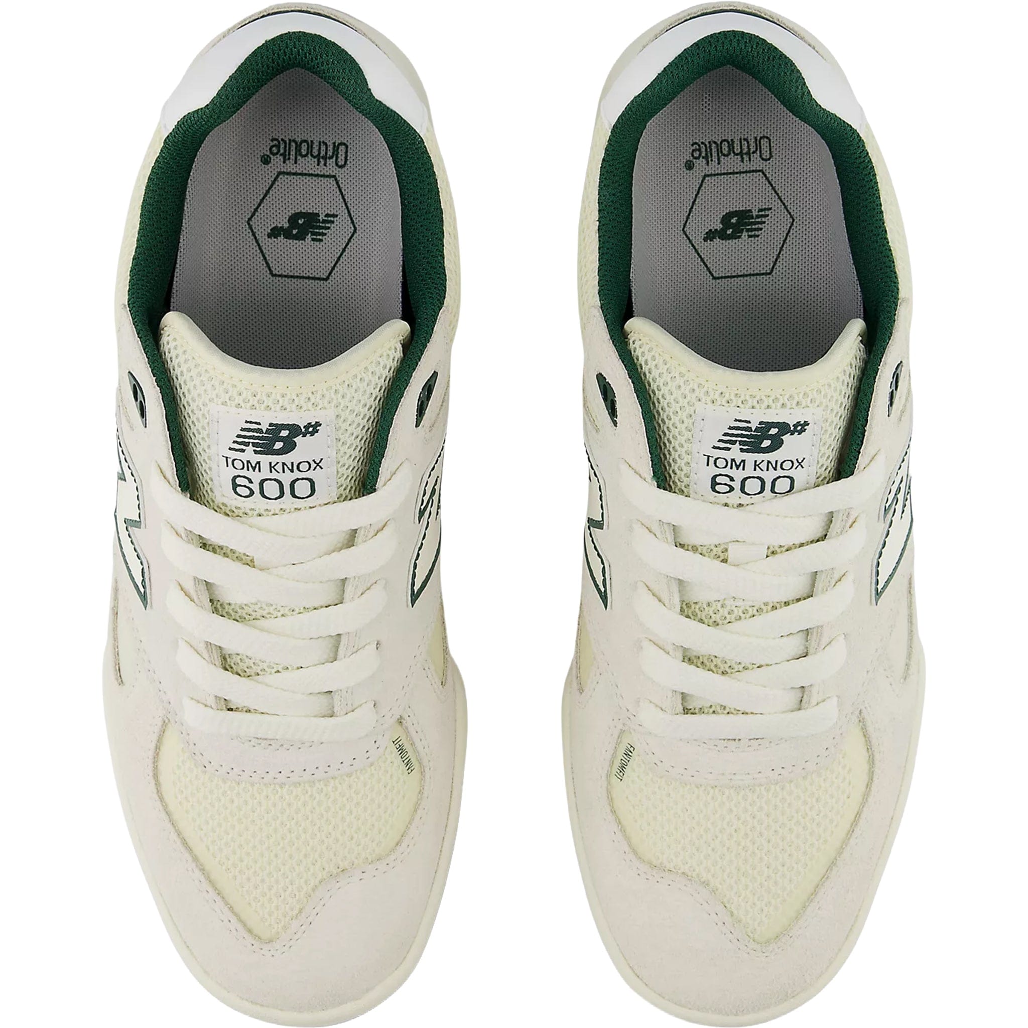 New Balance Numeric Tom Knox 600 NB 103 White Green Shoes
