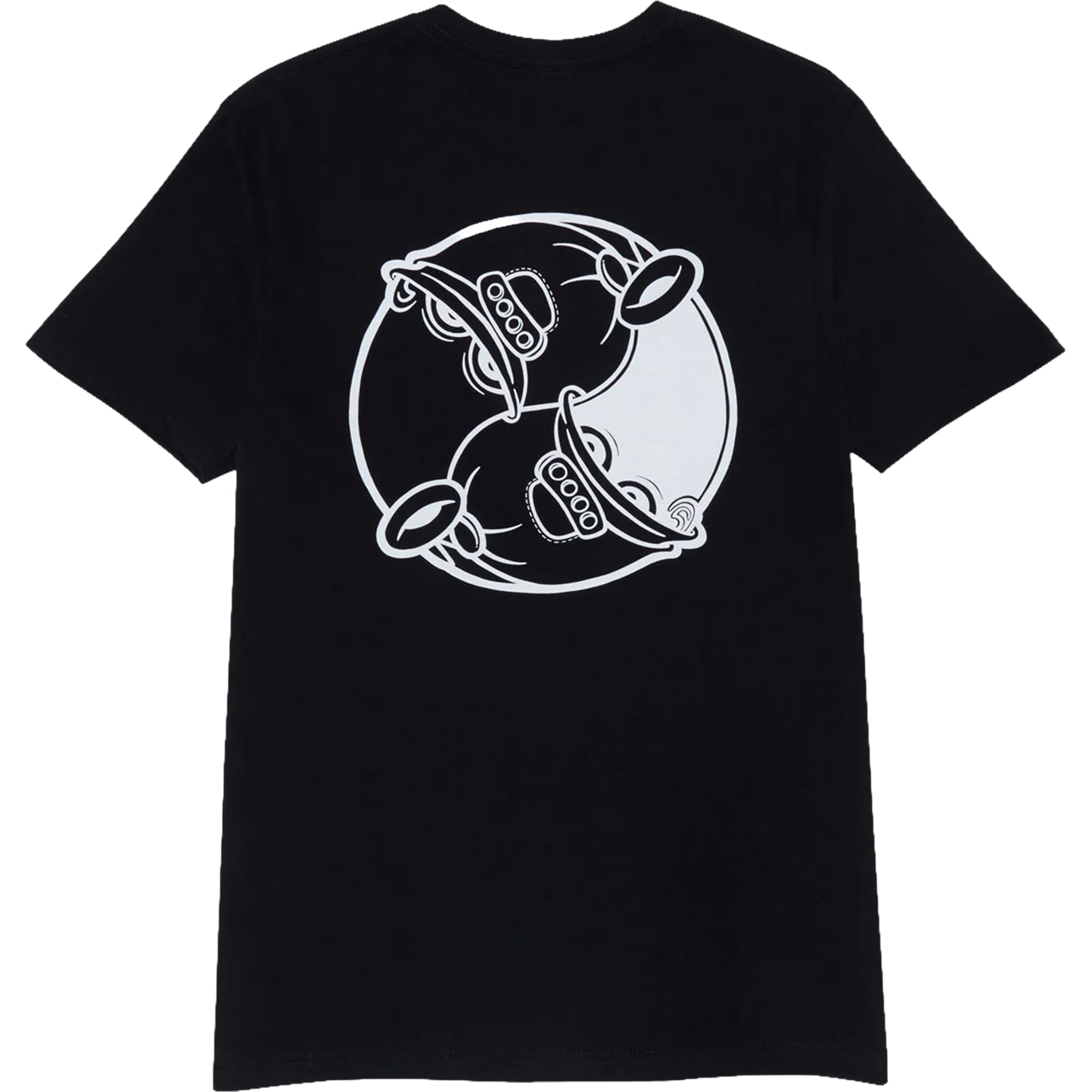 New Deal Siamese T-Shirt Black T Shirt