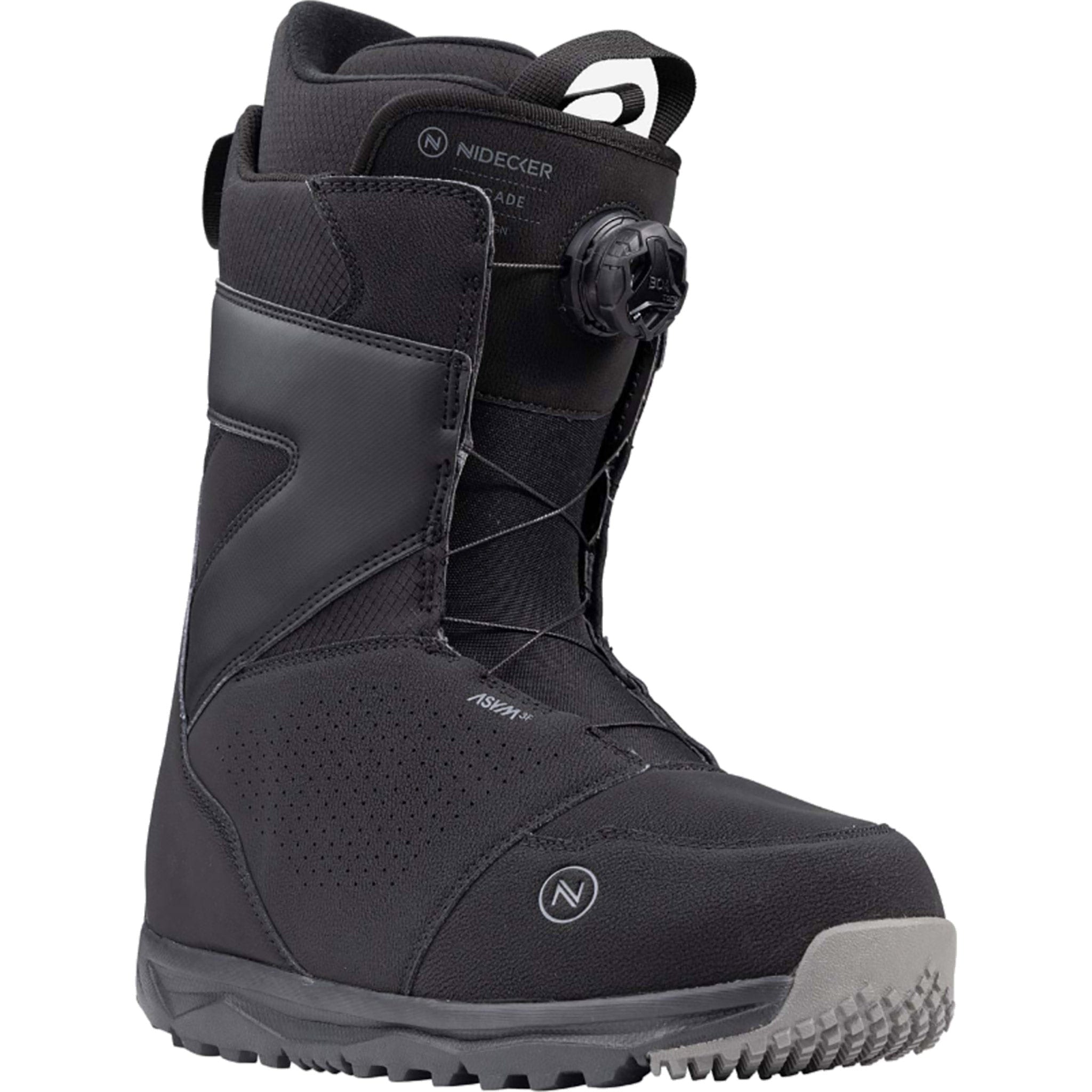 Nidecker Cascade BOA Snowboard Boot Black 2024 Mens Boots