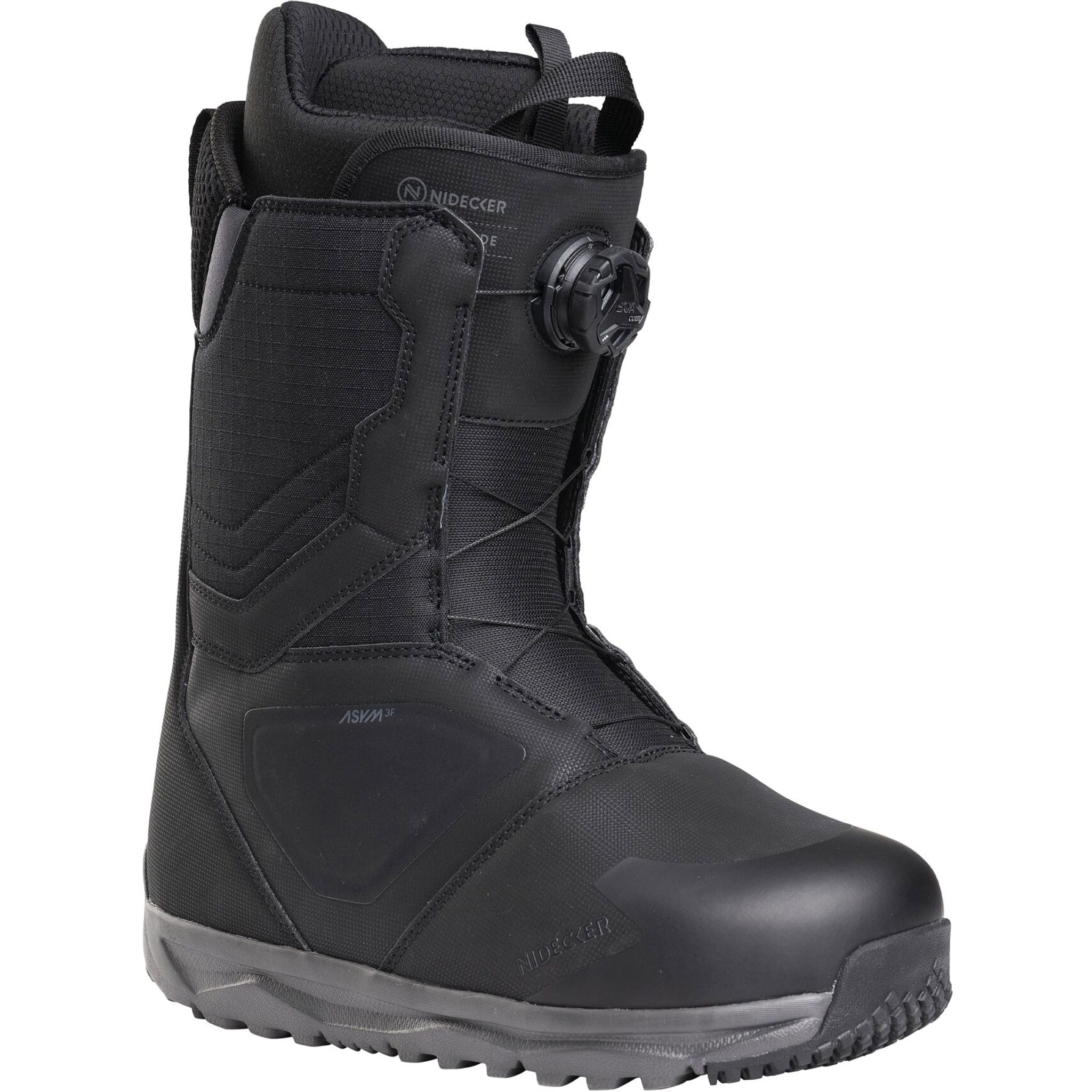 Nidecker Cascade Snowboard Boot Black 2027 Men Snowboard Boots