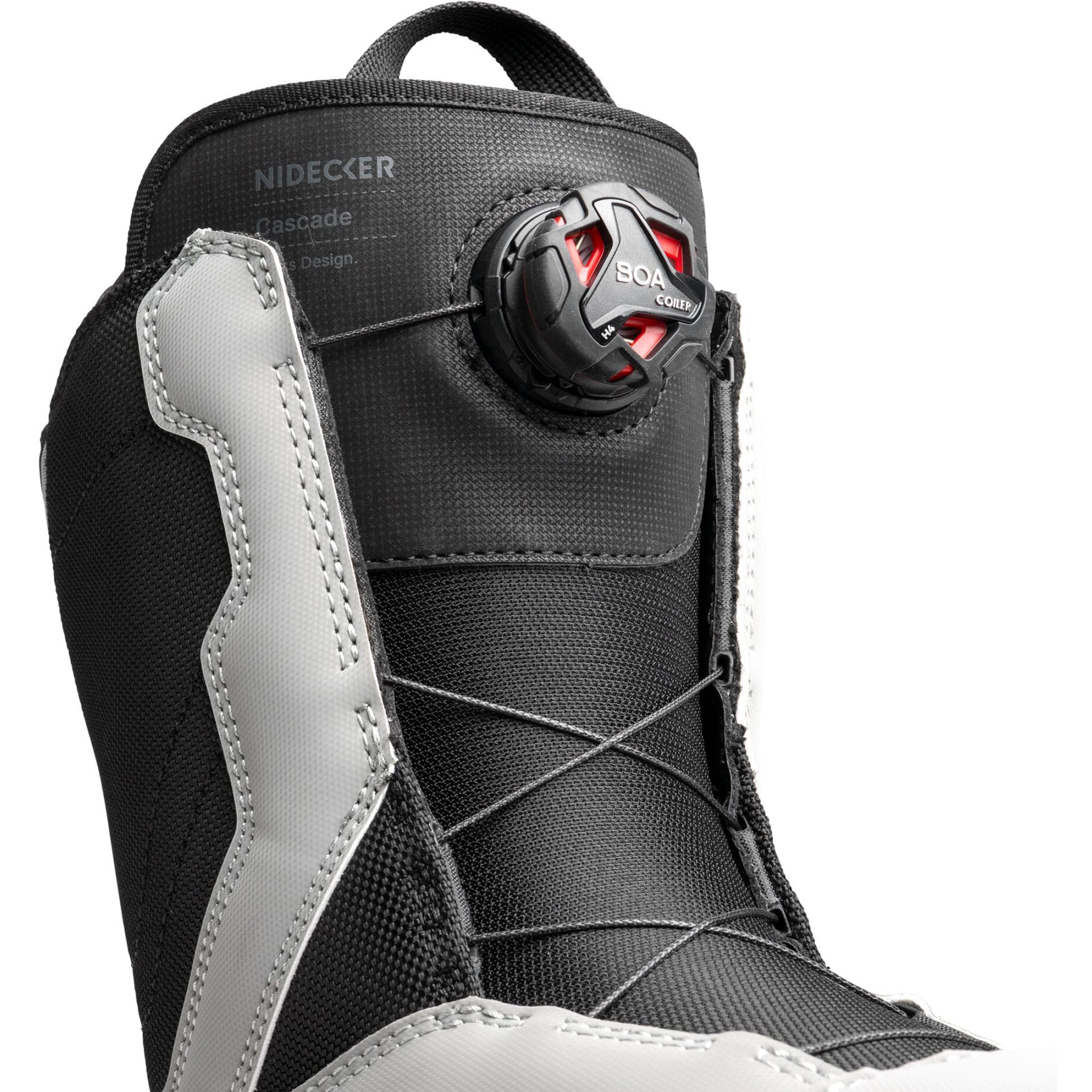 Nidecker Cascade Snowboard Boot Gray Black 2027 Men Snowboard Boots