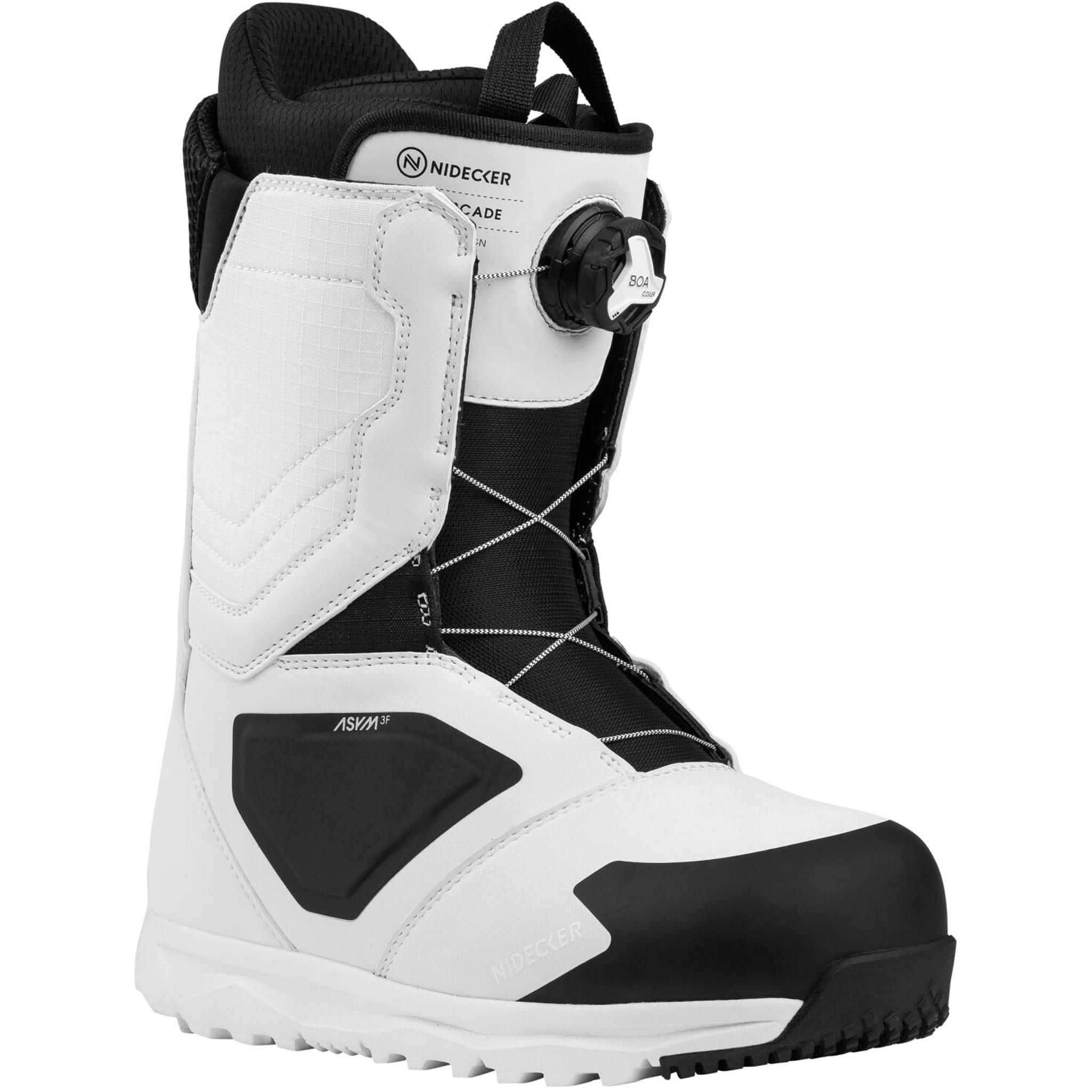 Nidecker Cascade Snowboard Boots White 2025 Mens Boots