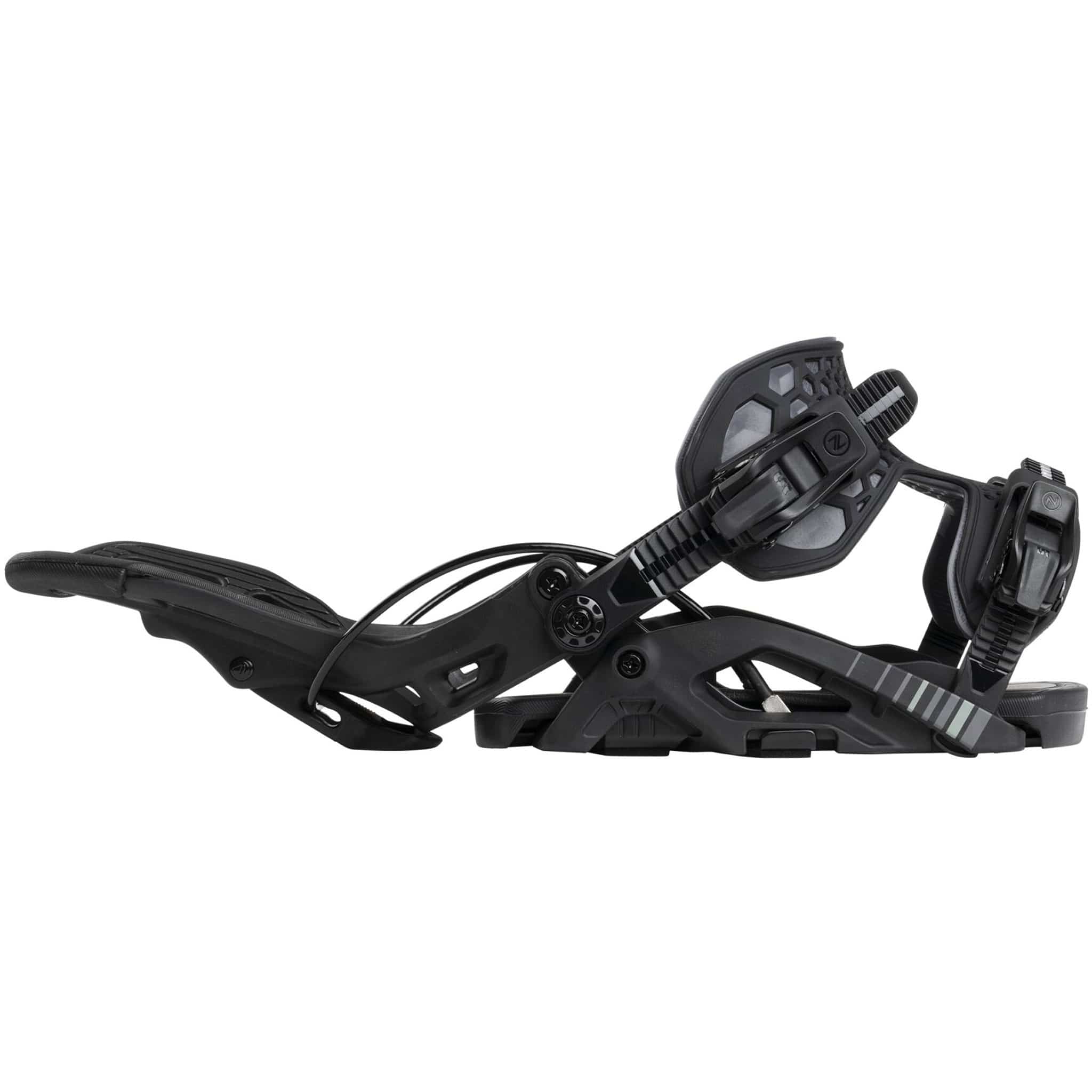 Nidecker Flow Fuse Snowboard Binding Black 2027 Mens Snowboard Bindings
