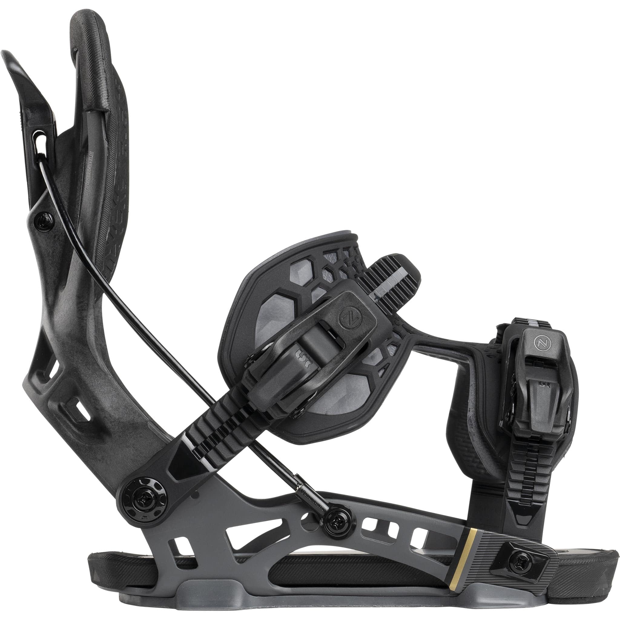 Nidecker Flow NX2 Carbon Fusion Binding Black 2025 Mens Bindings