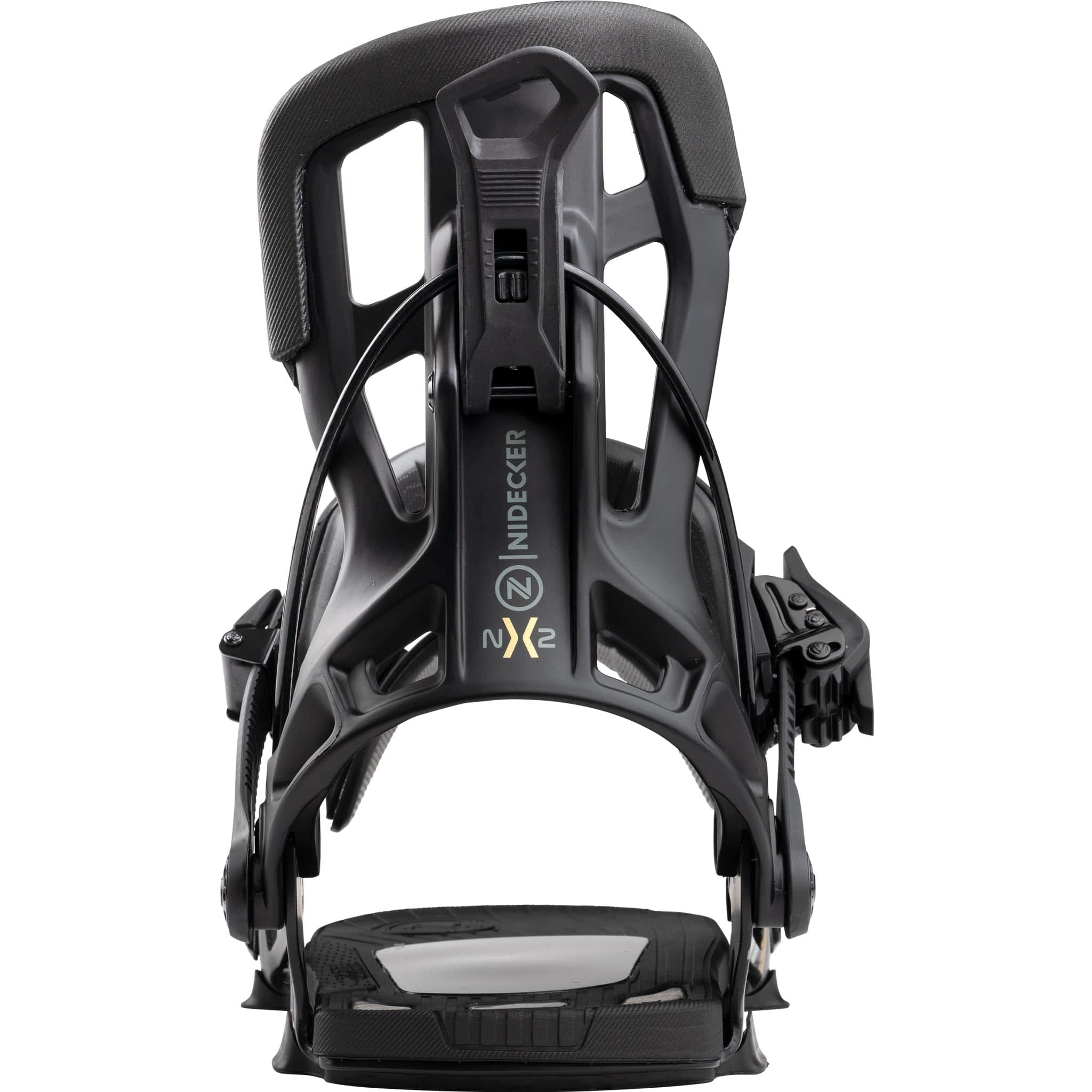 Nidecker Flow NX2 Fusion Binding Black 2025 Mens Bindings