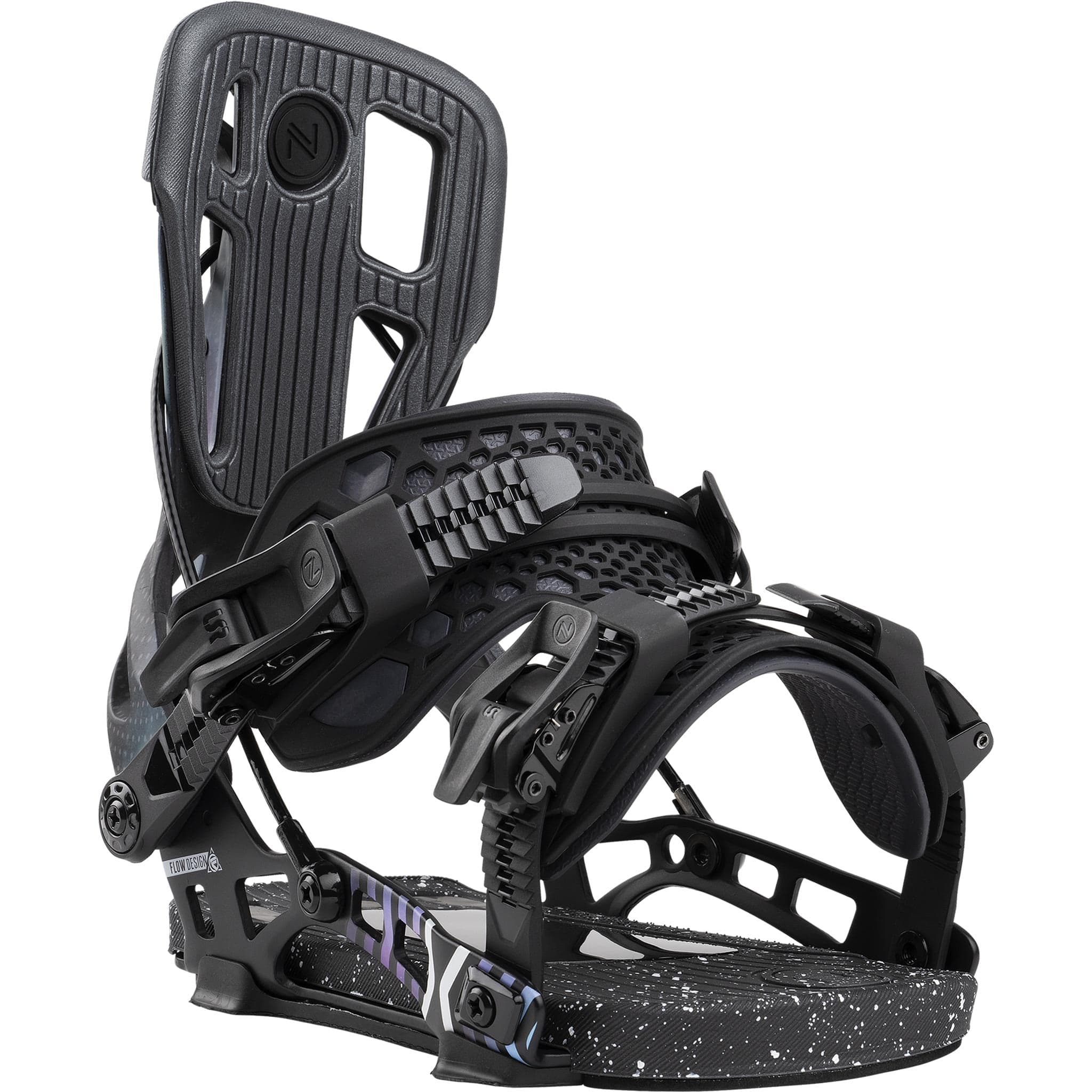 Nidecker Flow NX2 Fusion Binding Space Black 2025 Mens Bindings