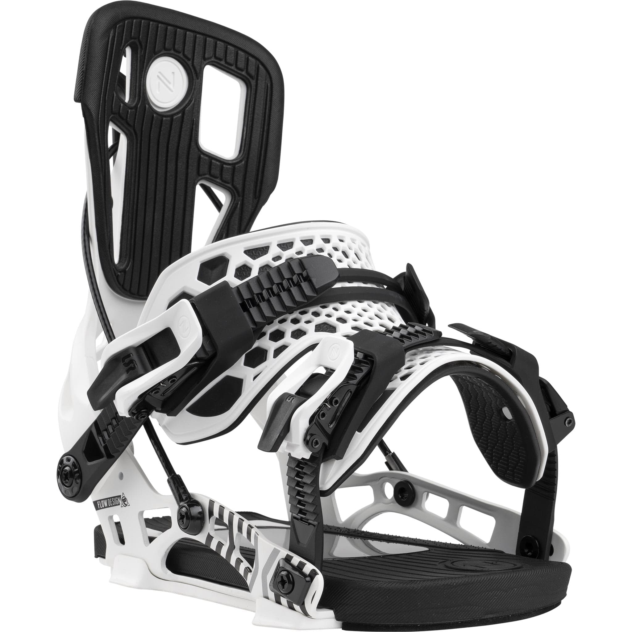 Nidecker Flow NX2 Fusion Binding White 2025 Mens Bindings