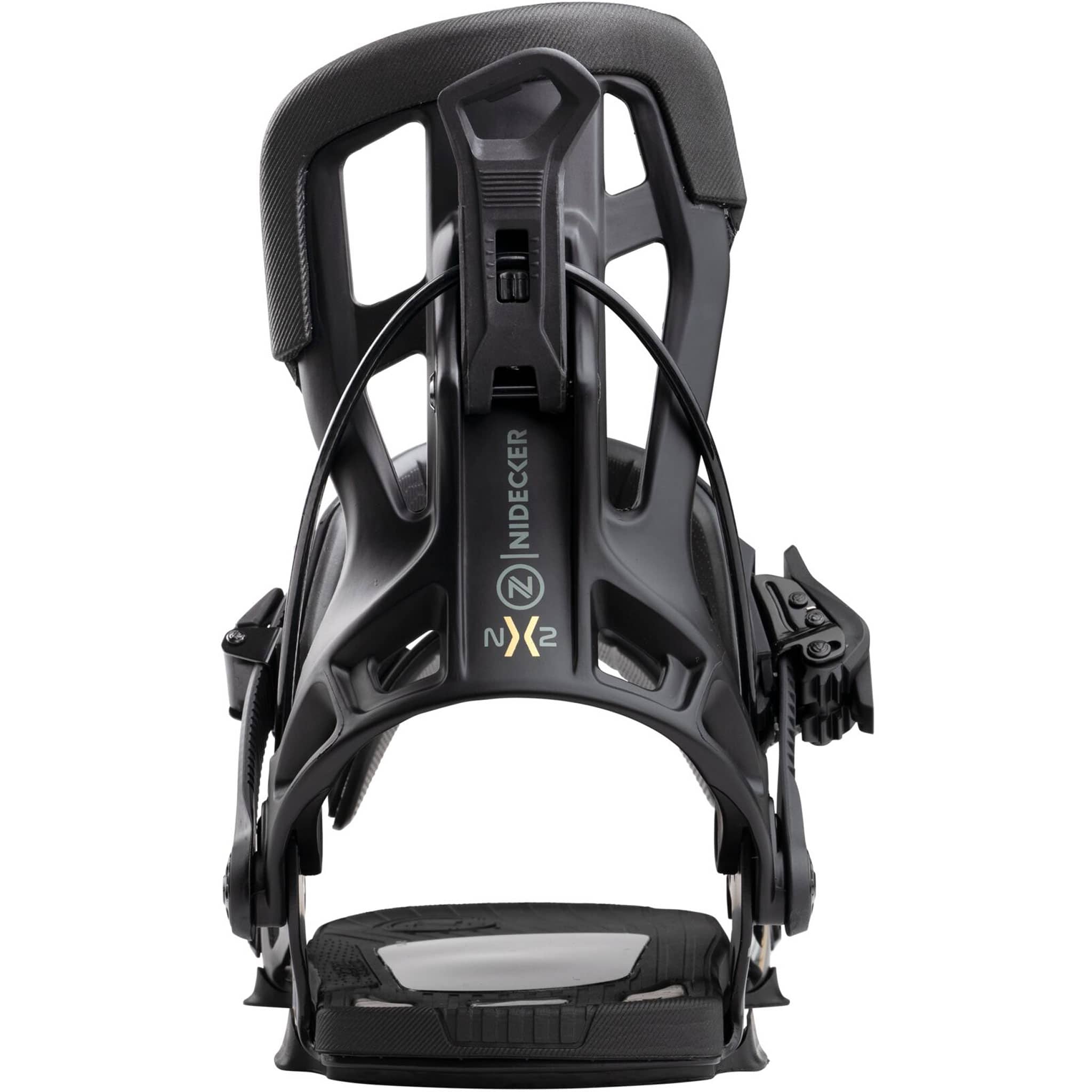 Nidecker Flow NX2 Snowboard Binding Black 2027 Mens Snowboard Bindings