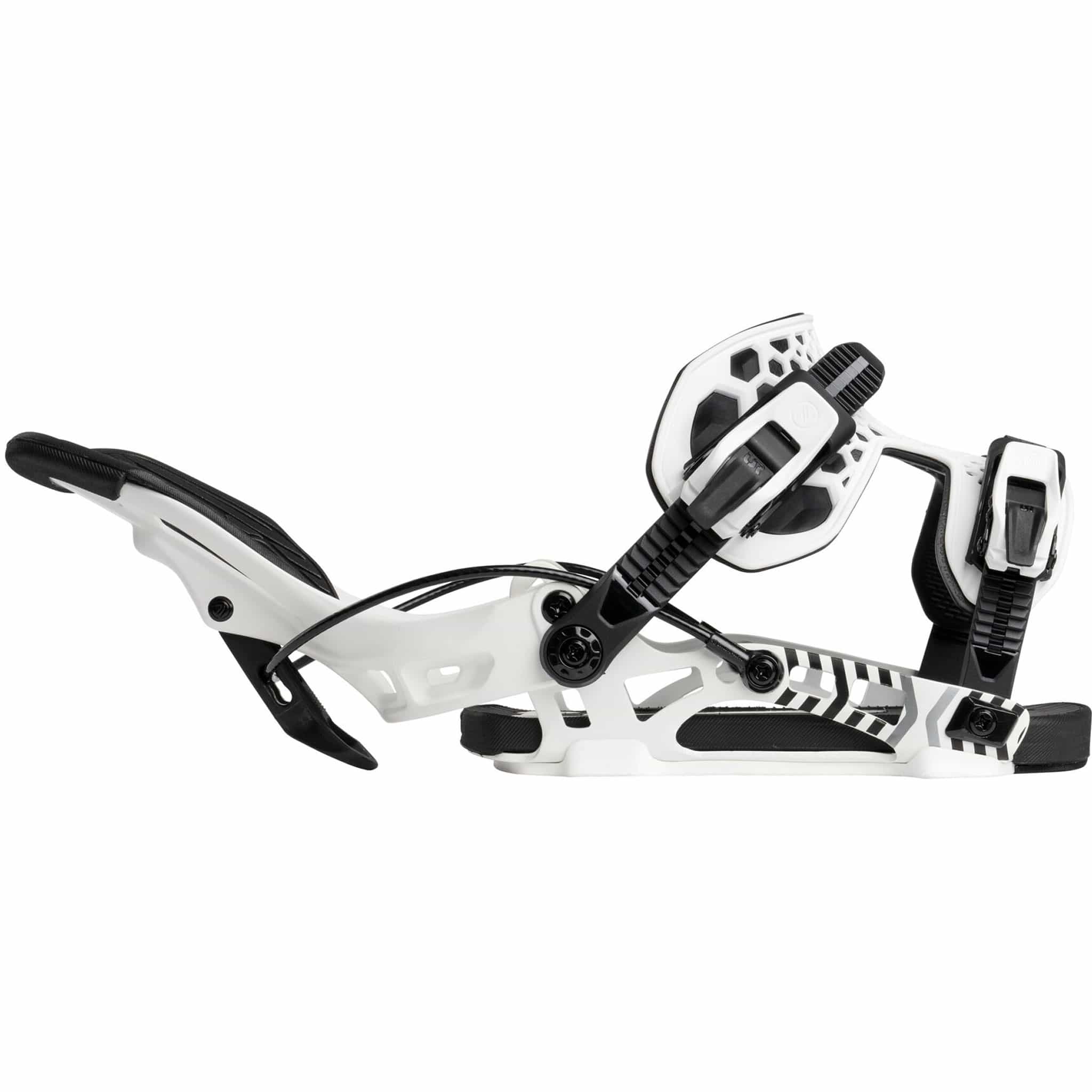 Nidecker Flow NX2 Snowboard Binding White 2027 Mens Snowboard Bindings