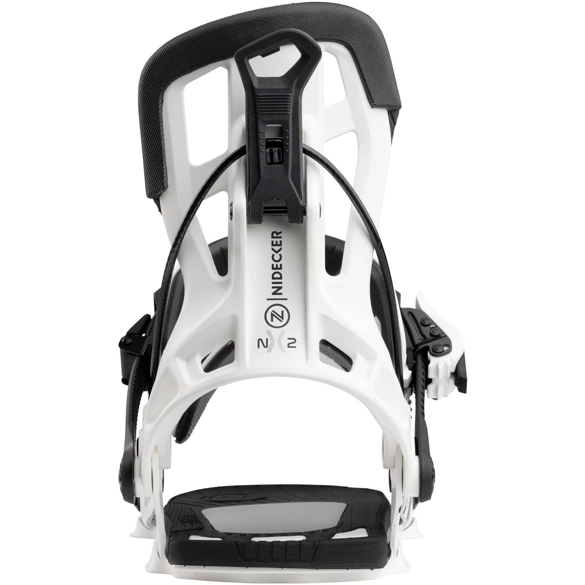 Nidecker Flow NX2 Snowboard Binding White 2027 Mens Snowboard Bindings
