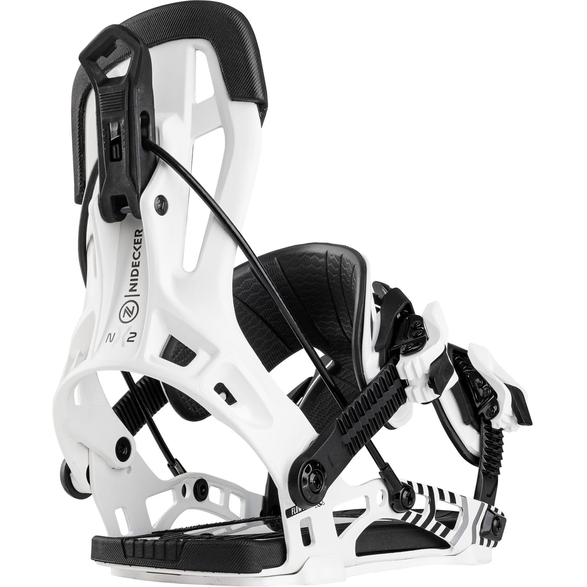 Nidecker Flow NX2 Snowboard Binding White 2027 Mens Snowboard Bindings