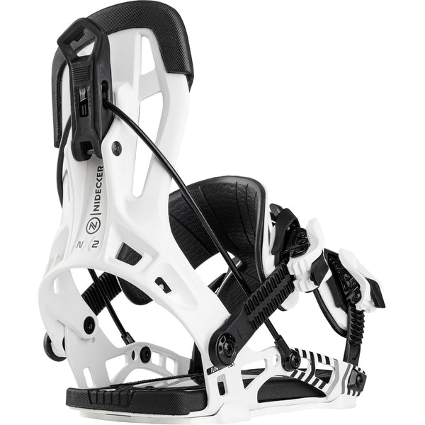 ●NBD Nidecker Flow NX2 Snowboard Binding White 2027 - Sanction Skate