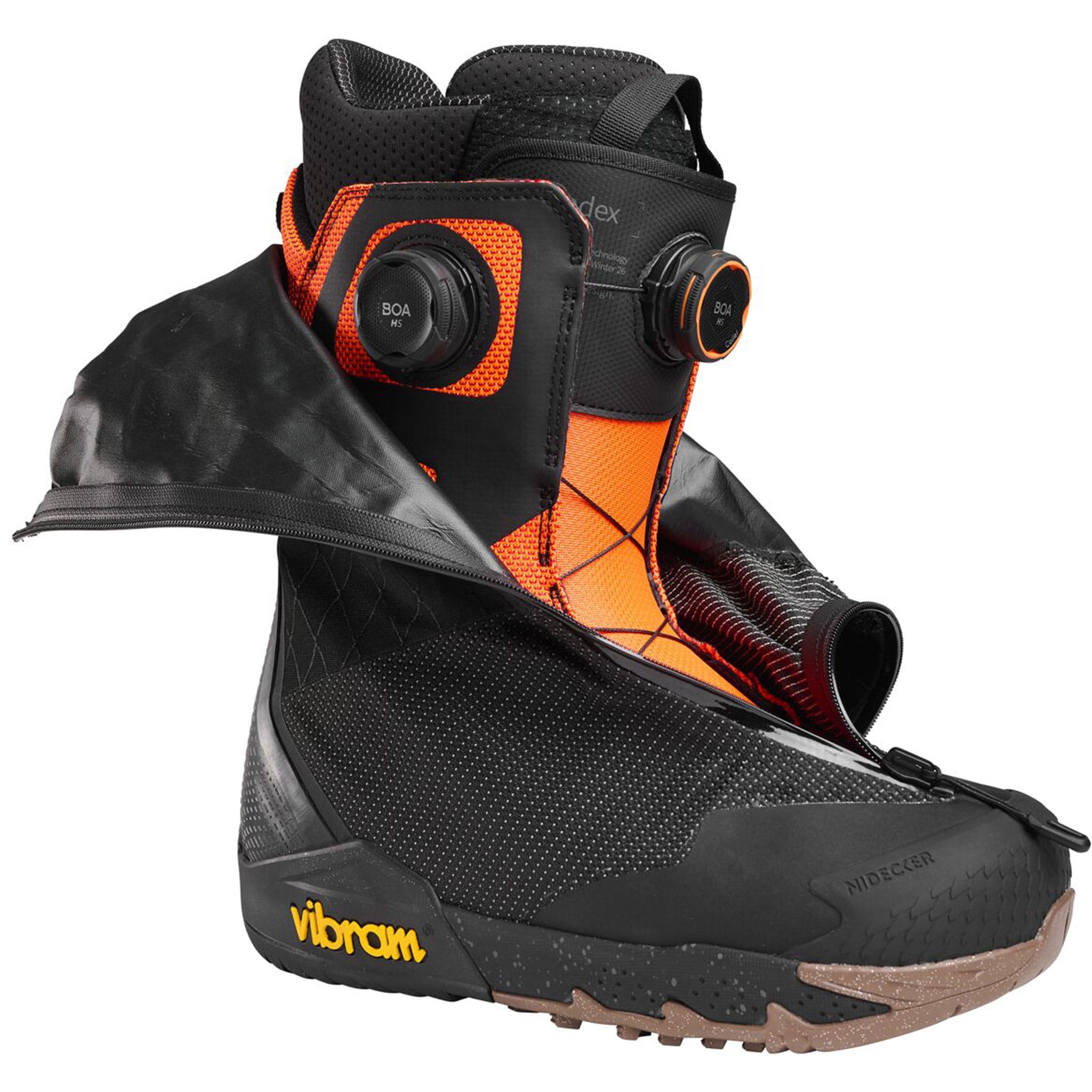 Nidecker Index APX Snowboard Boot Black 2027 Men Snowboard Boots