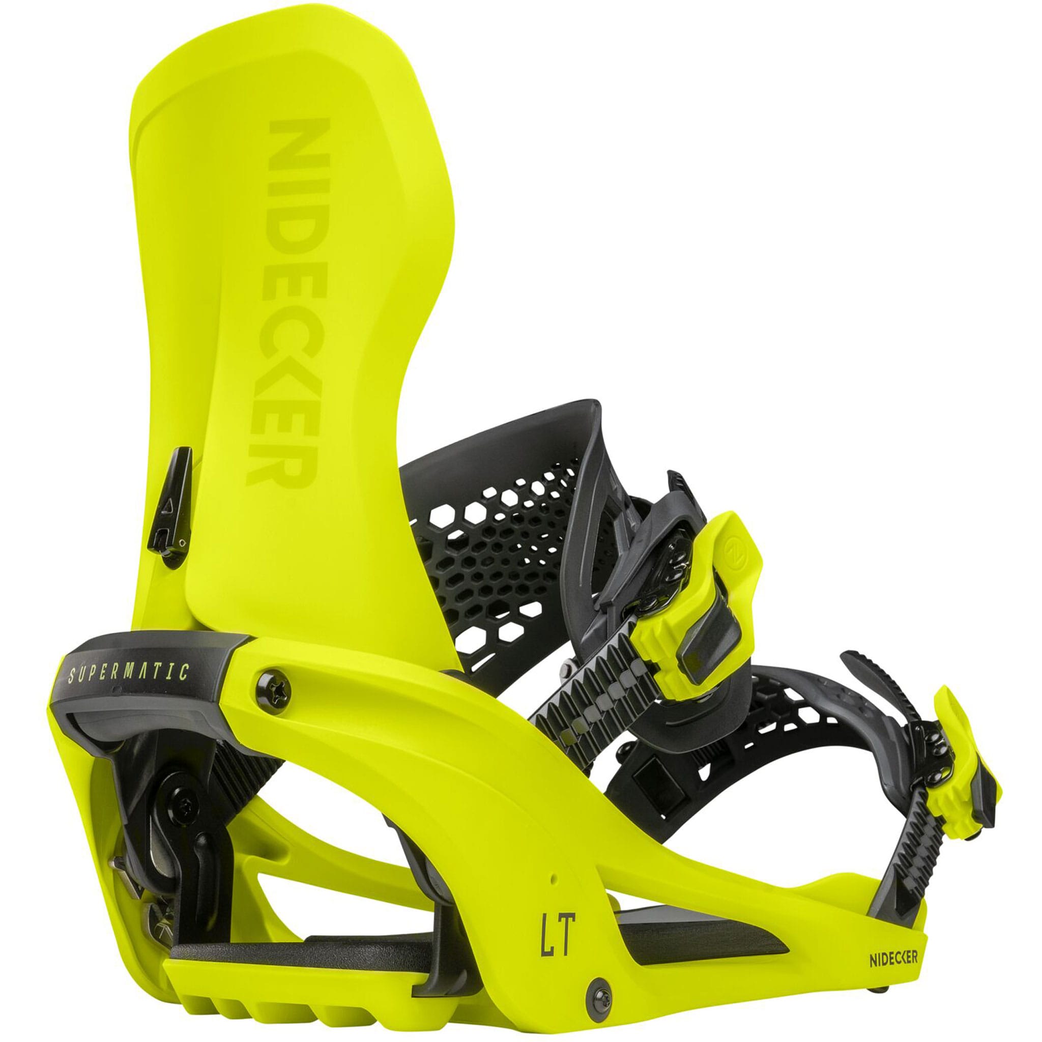 Nidecker LT Supermatic Snowboard Binding Acid 2027 Mens Snowboard Bindings