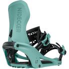 Nidecker LT Supermatic Snowboard Binding Teal 2027 Mens Snowboard Bindings