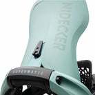 Nidecker LT Supermatic Snowboard Binding Teal 2027 Mens Snowboard Bindings