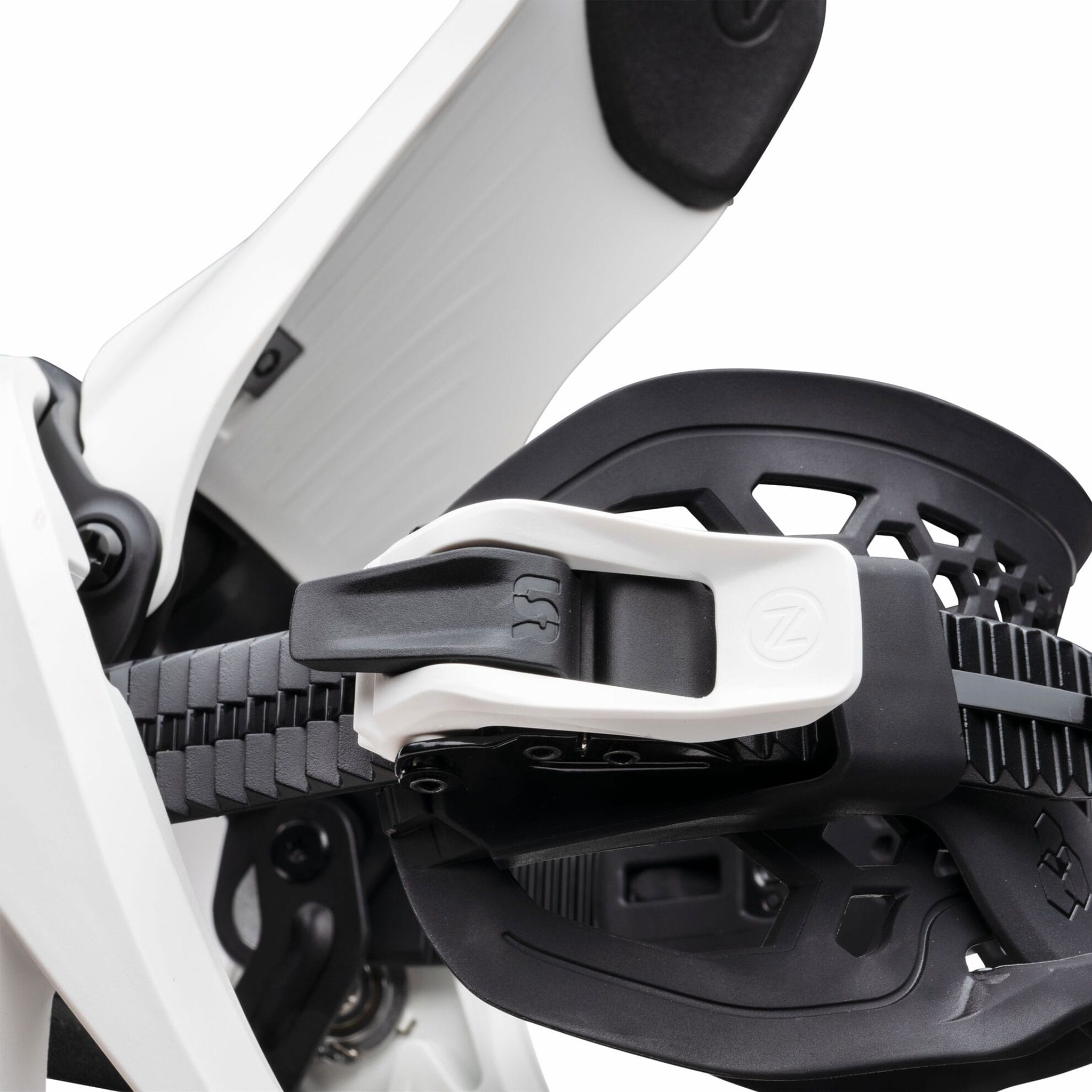 Nidecker LT Supermatic Snowboard Binding White 2027 Mens Snowboard Bindings