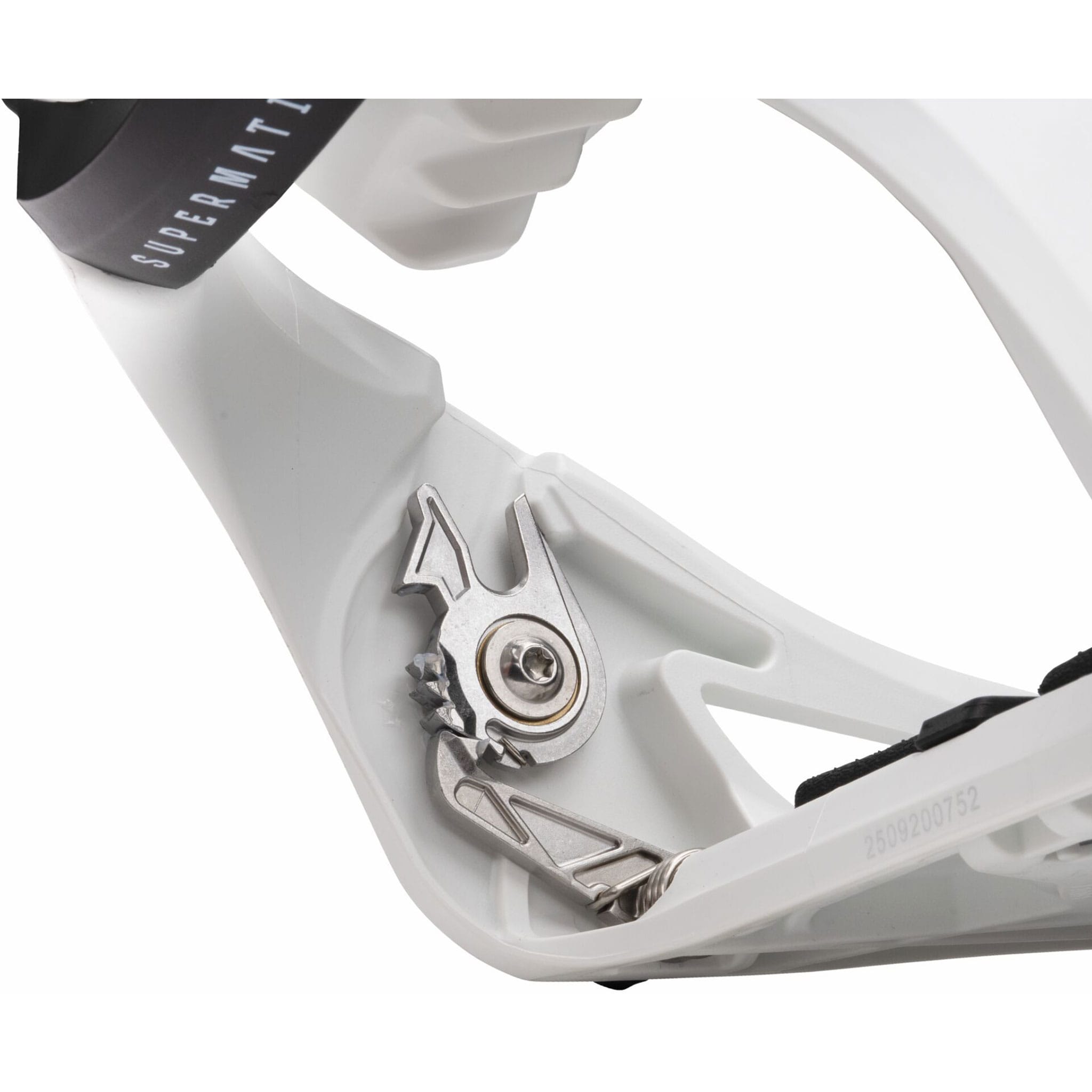 Nidecker LT Supermatic Snowboard Binding White 2027 Mens Snowboard Bindings