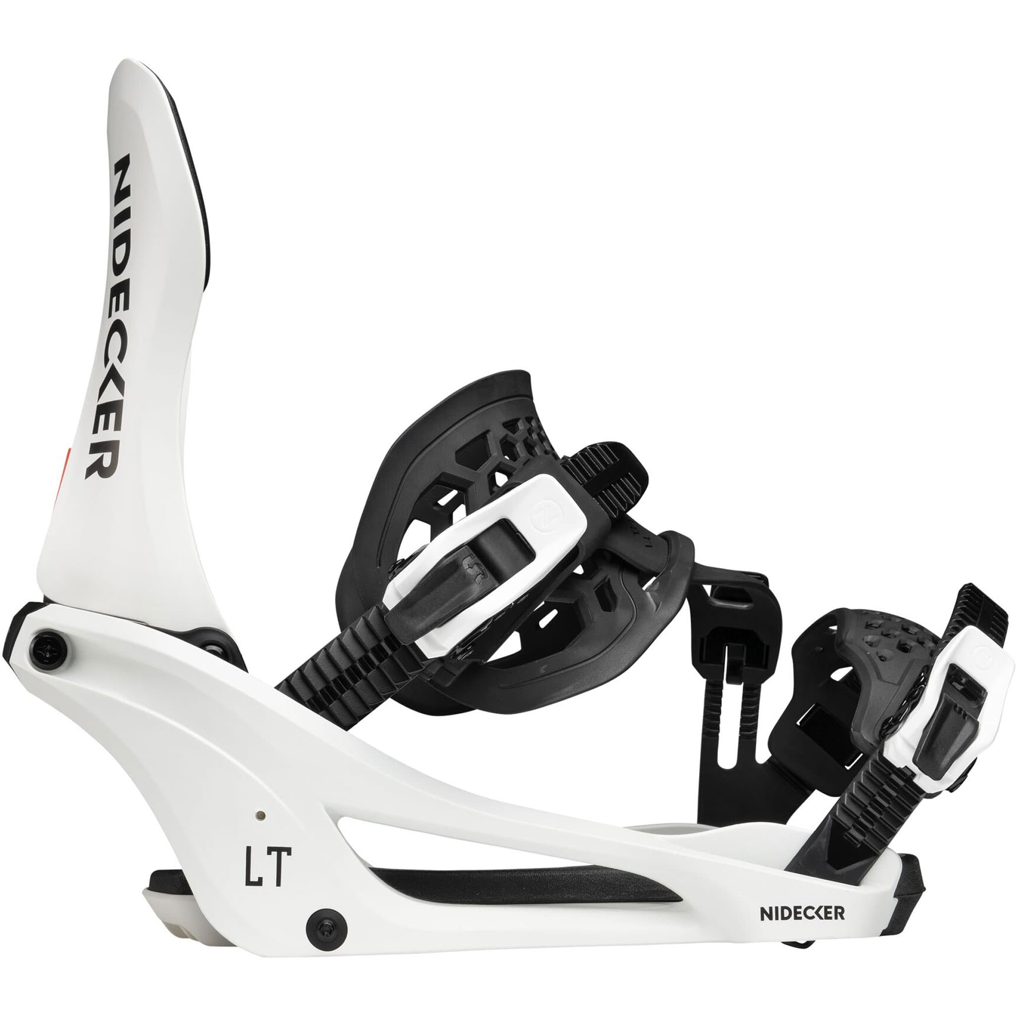 Nidecker LT Supermatic Snowboard Binding White 2027 Mens Snowboard Bindings