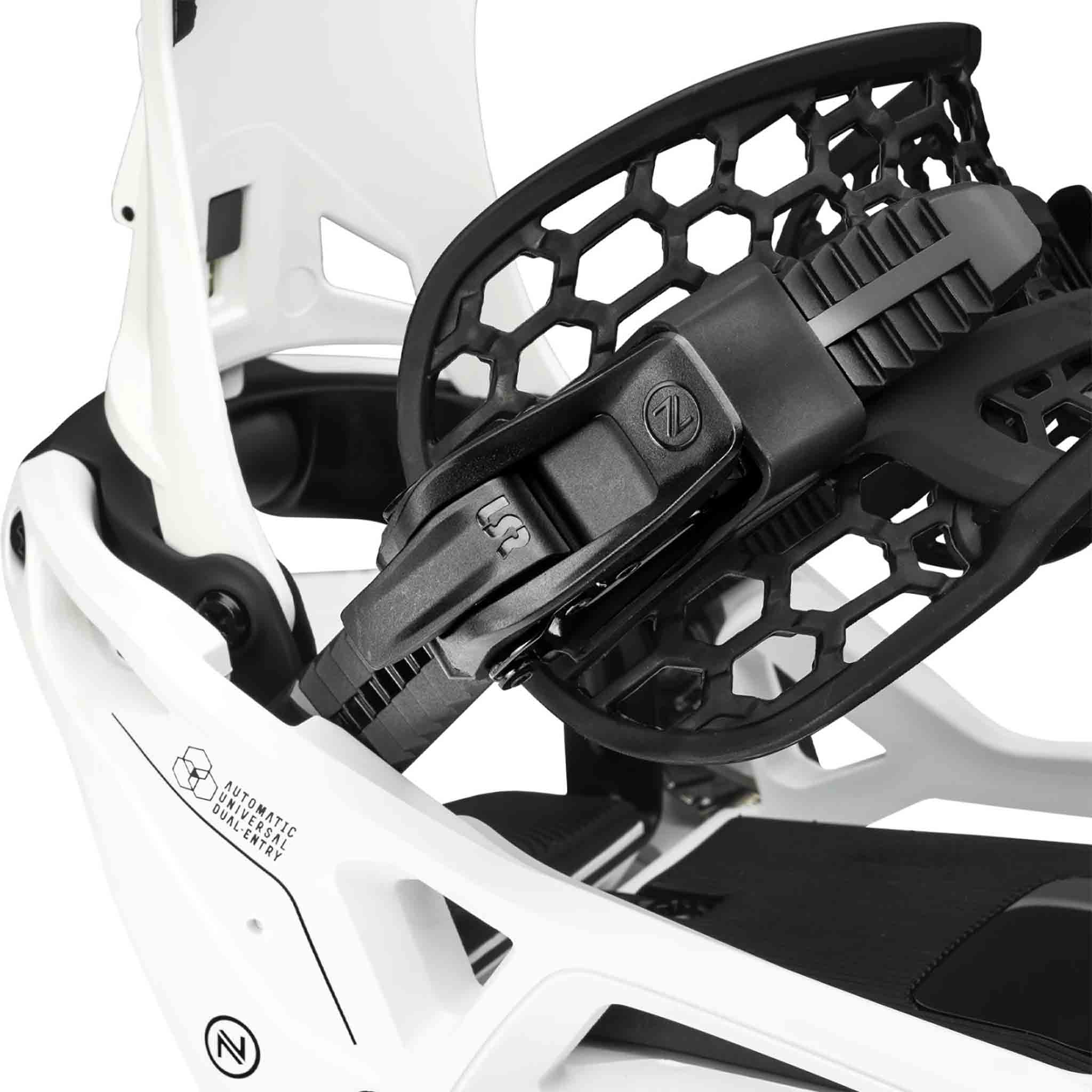 Nidecker OG Supermatic Hybrid Binding Early Release 2026 White Mens Bindings