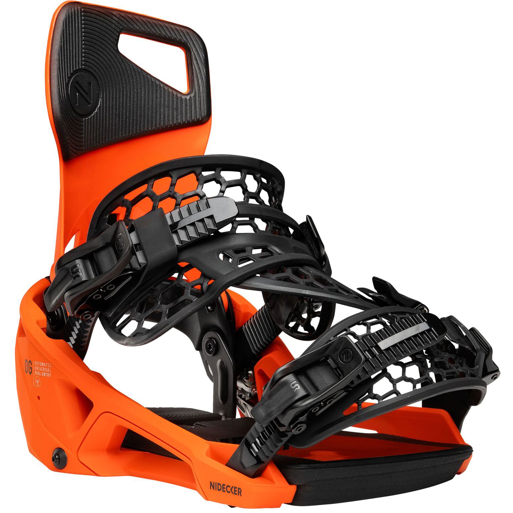 Nidecker OG Supermatic Snowboard Binding Paprika 2027 Mens Snowboard Bindings