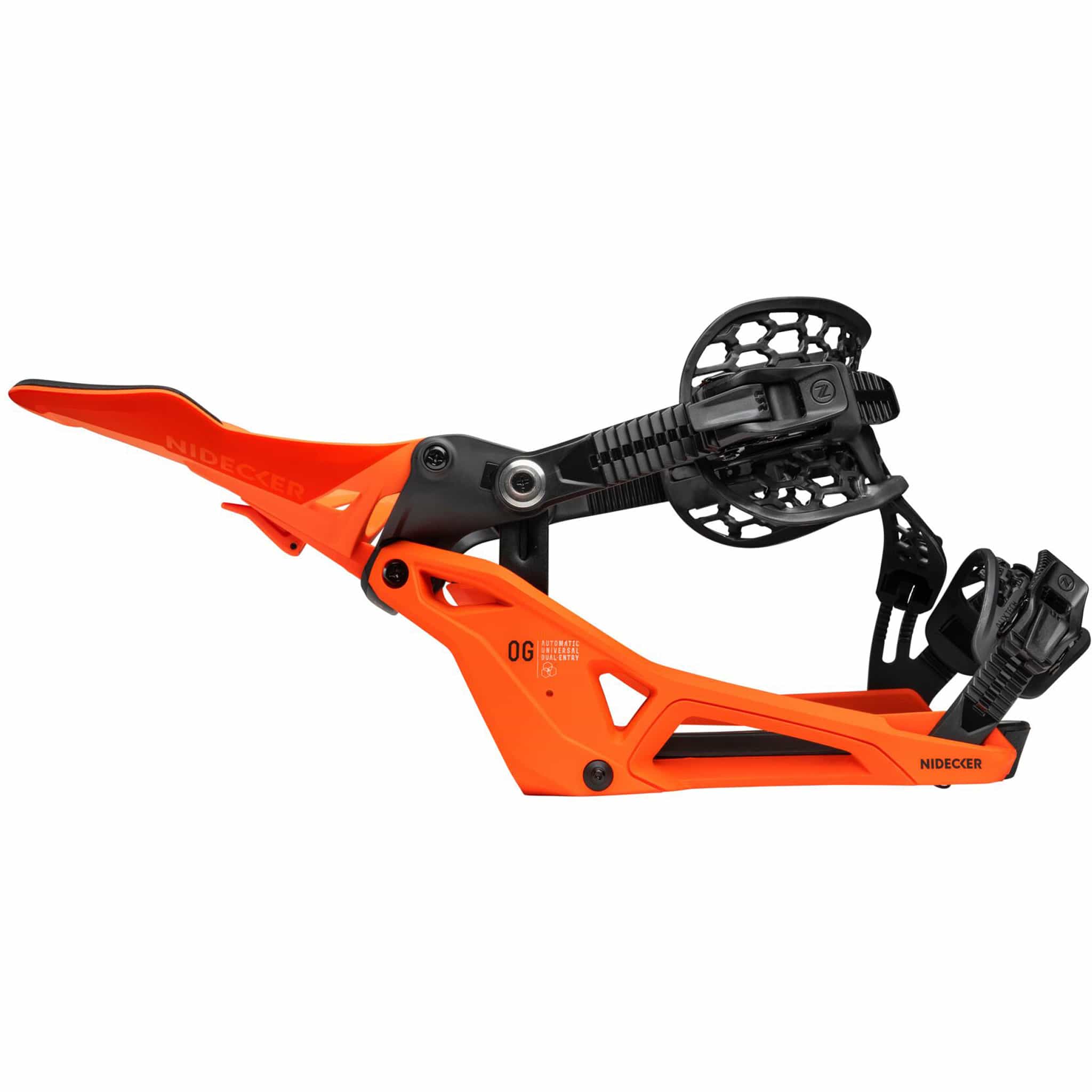Nidecker OG Supermatic Snowboard Binding Paprika 2027 Mens Snowboard Bindings