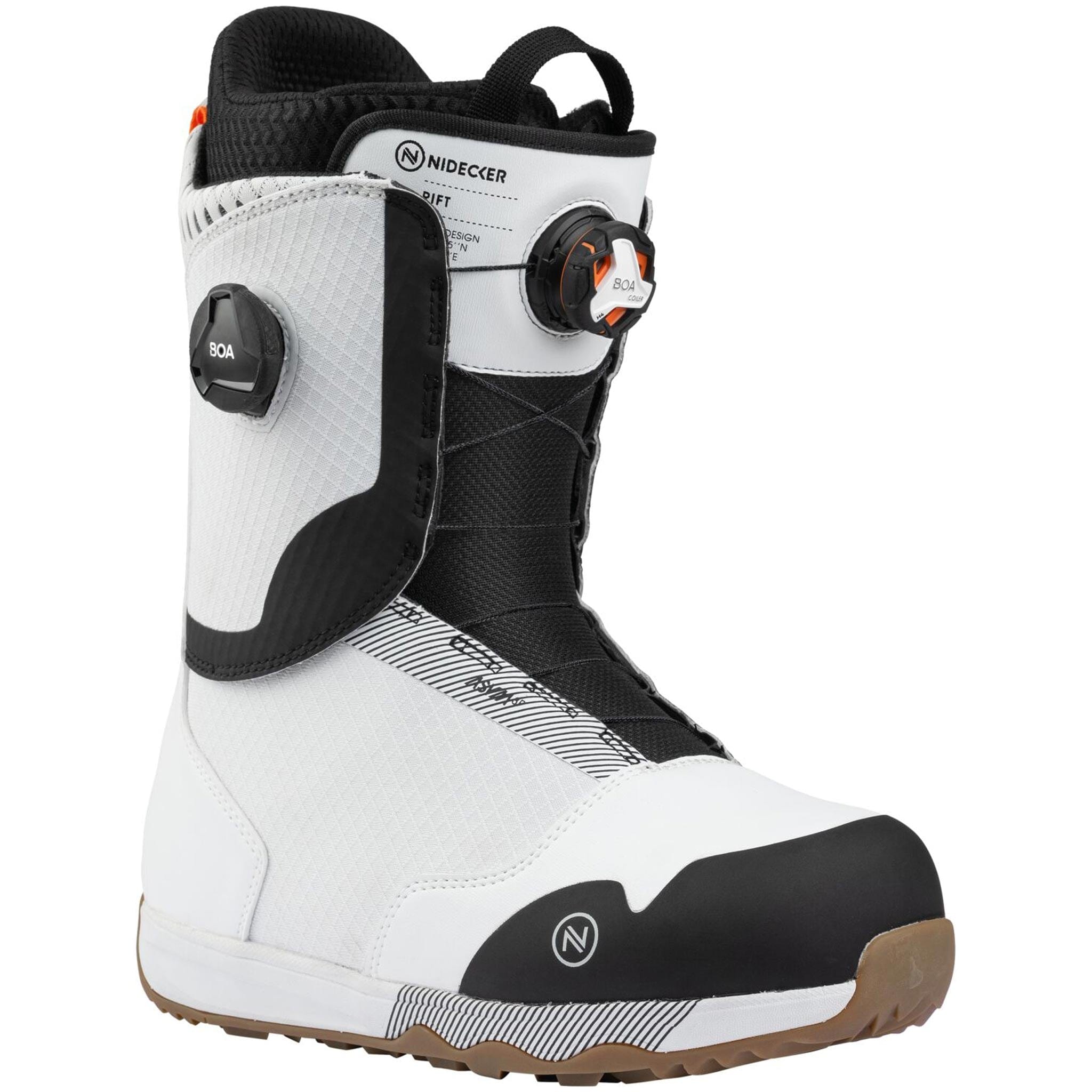 Nidecker Rift Snowboard Boots White 2025 Mens Boots