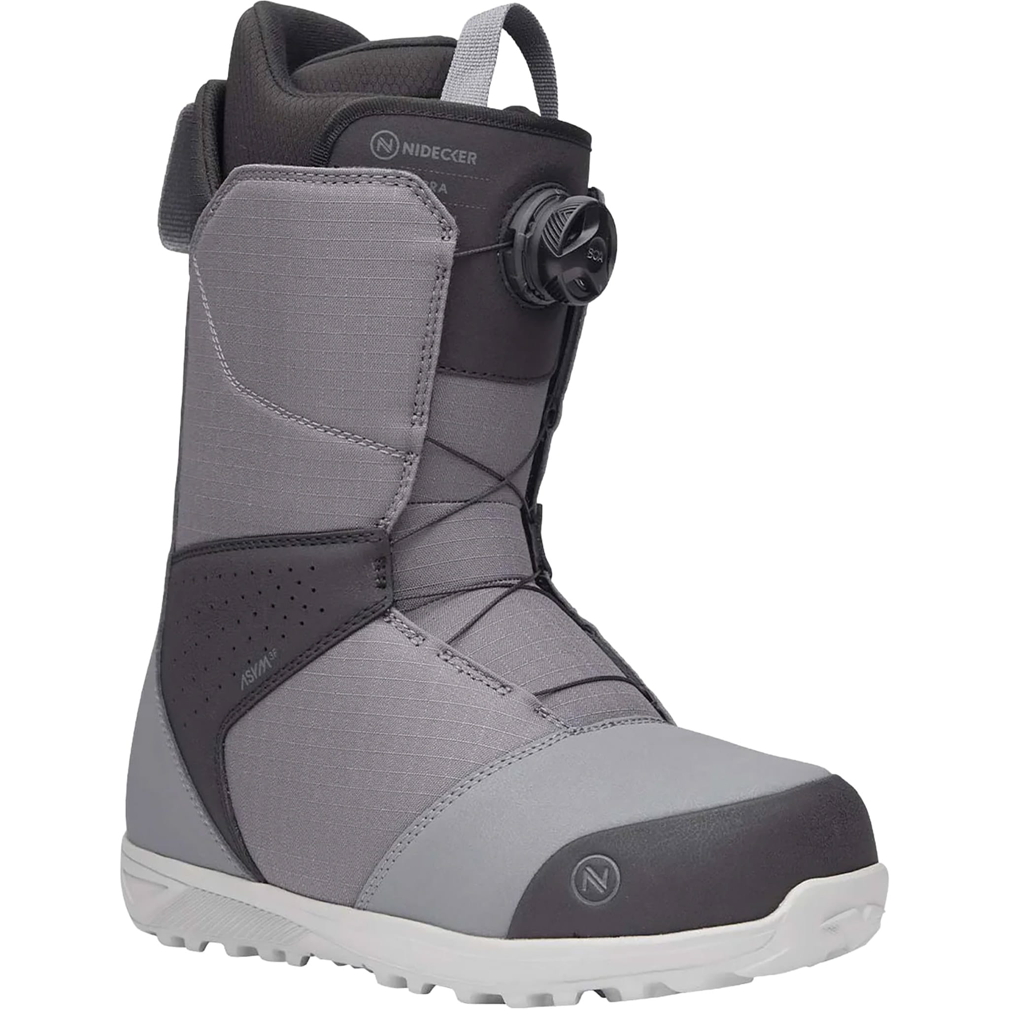 Nidecker Sierra BOA Snowboard Boot Gray 2025 Mens Snowboard Boots