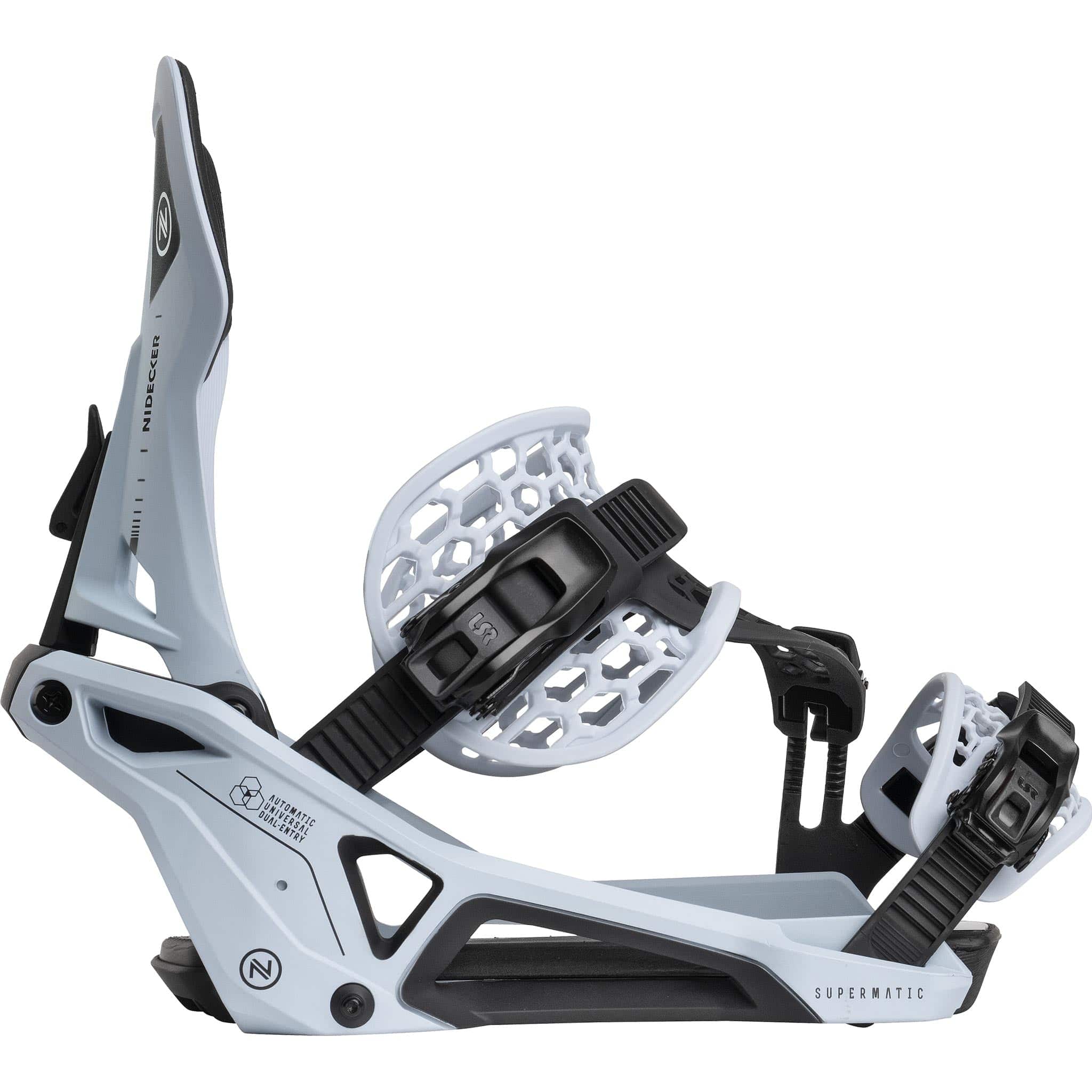 Nidecker Supermatic Hybrid Binding Cannon Blue 2025 Mens Bindings