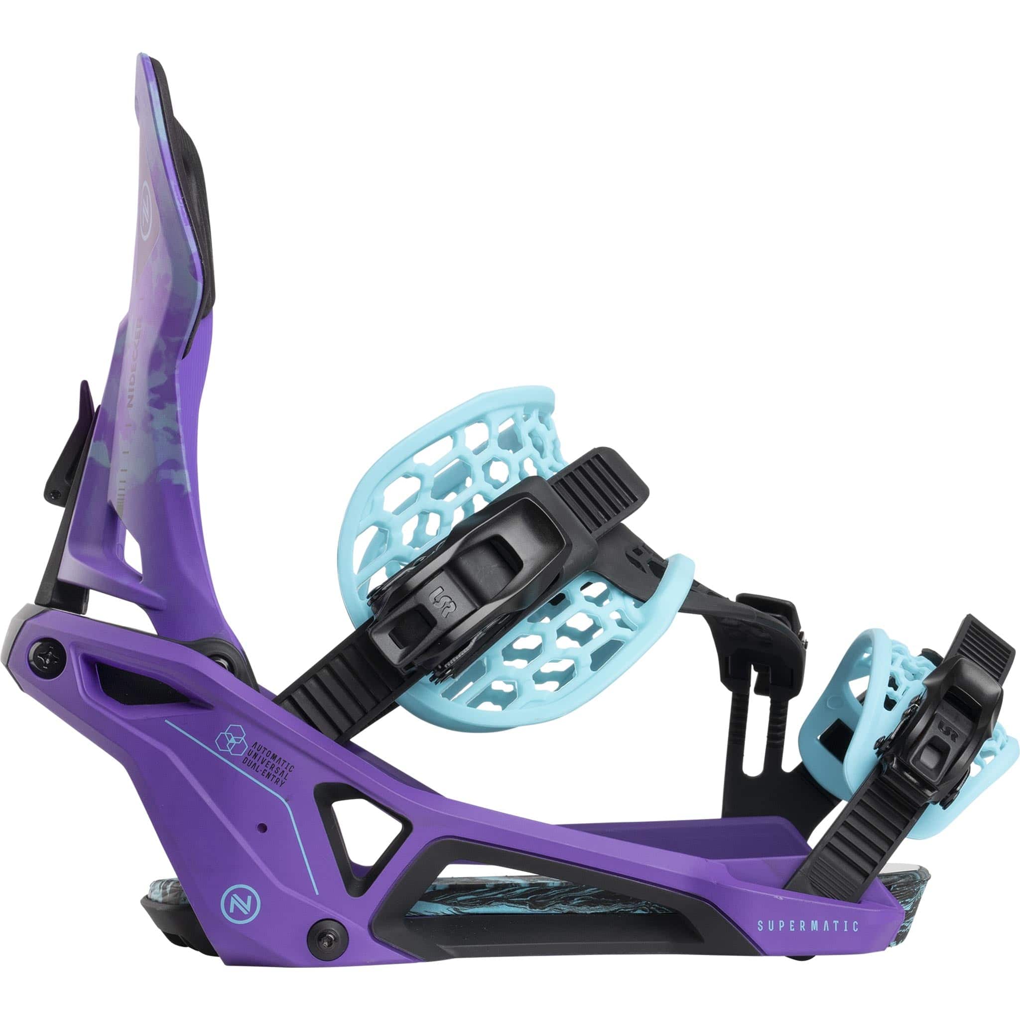 Nidecker Supermatic Hybrid Binding Joker Purple Limited 2025 Mens Bindings