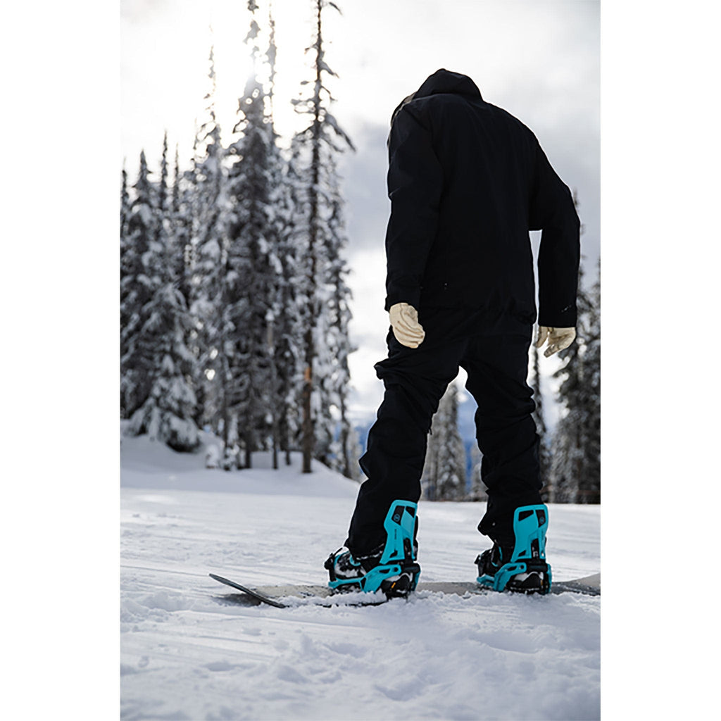 Nidecker Supermatic Snowboard Binding Cyan Early Release 2025 Mens Bindings
