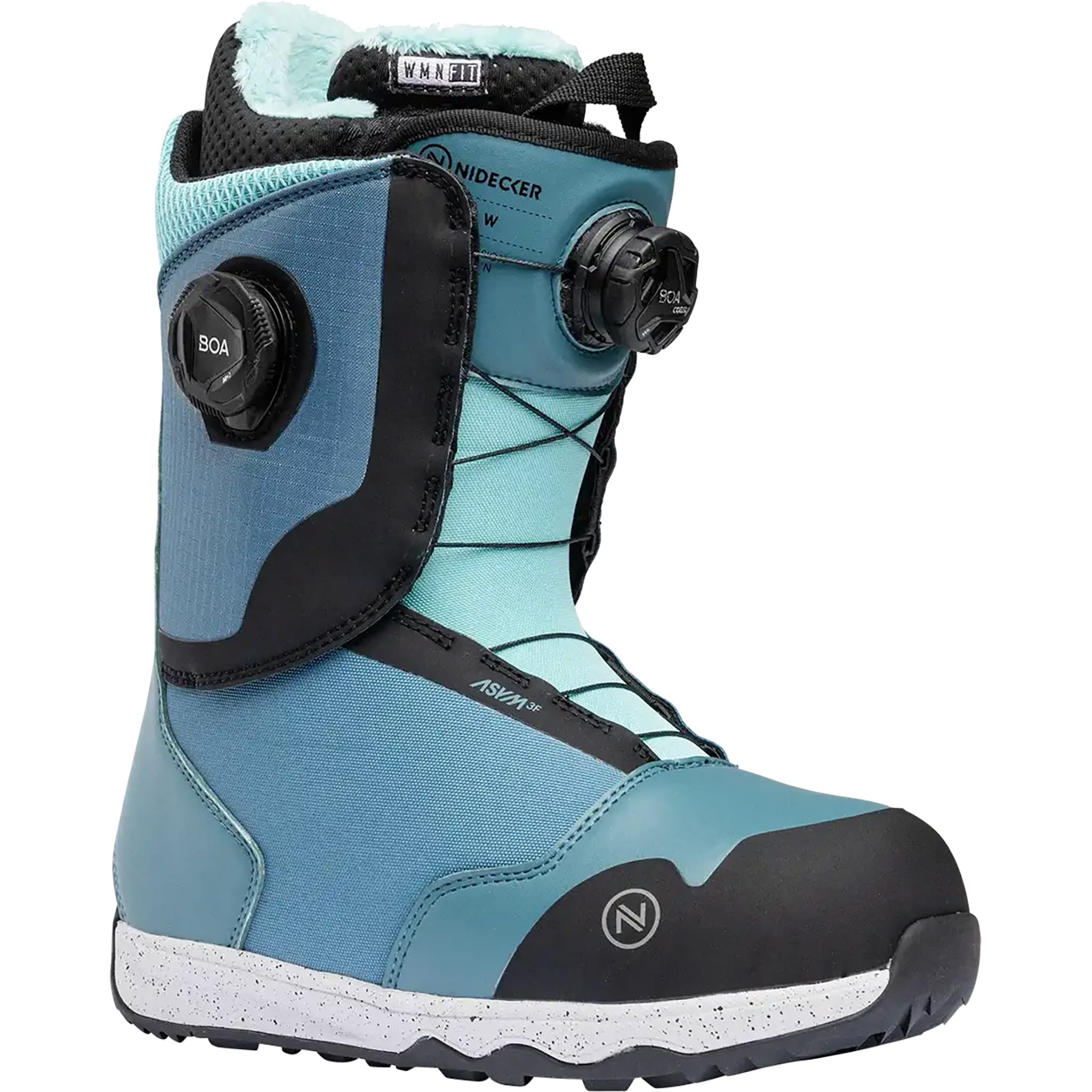 Nidecker Women's Rift BOA Snowboard Boot Aqua Blue 2026 Womens Snowboard Boots