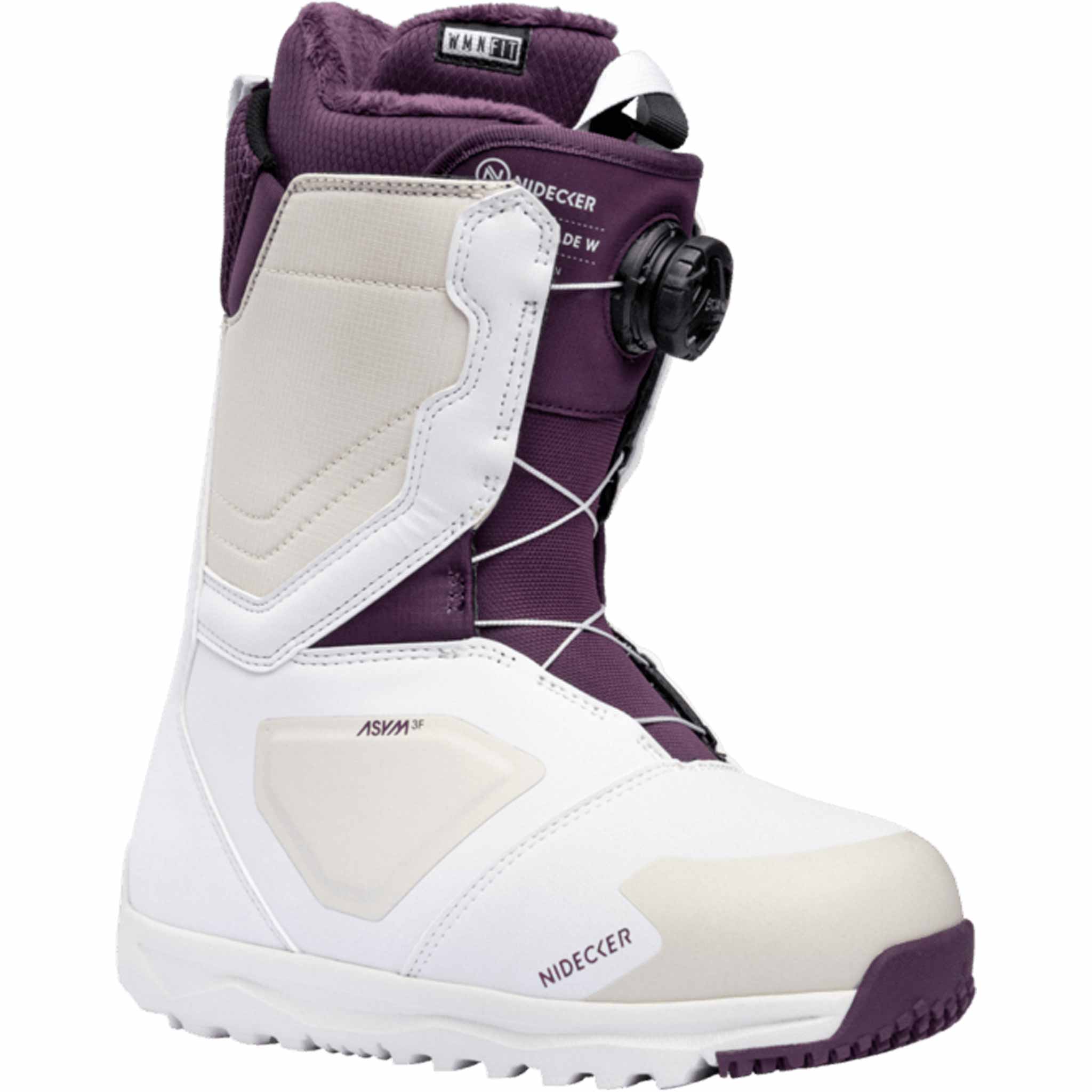Nidecker Women's Cascade BOA Snowboard Boot White 2026 - Sanction