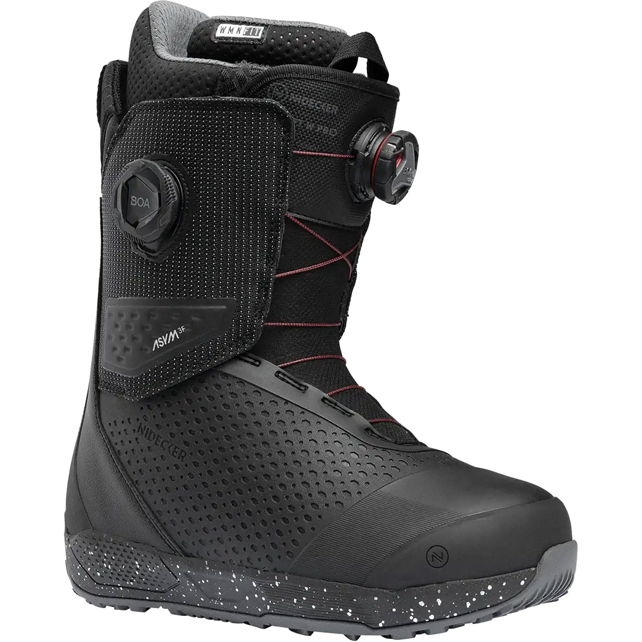 Nidecker Womens Rift Pro BOA Snowboard Boot Black 2026 Womens Snowboard Boots