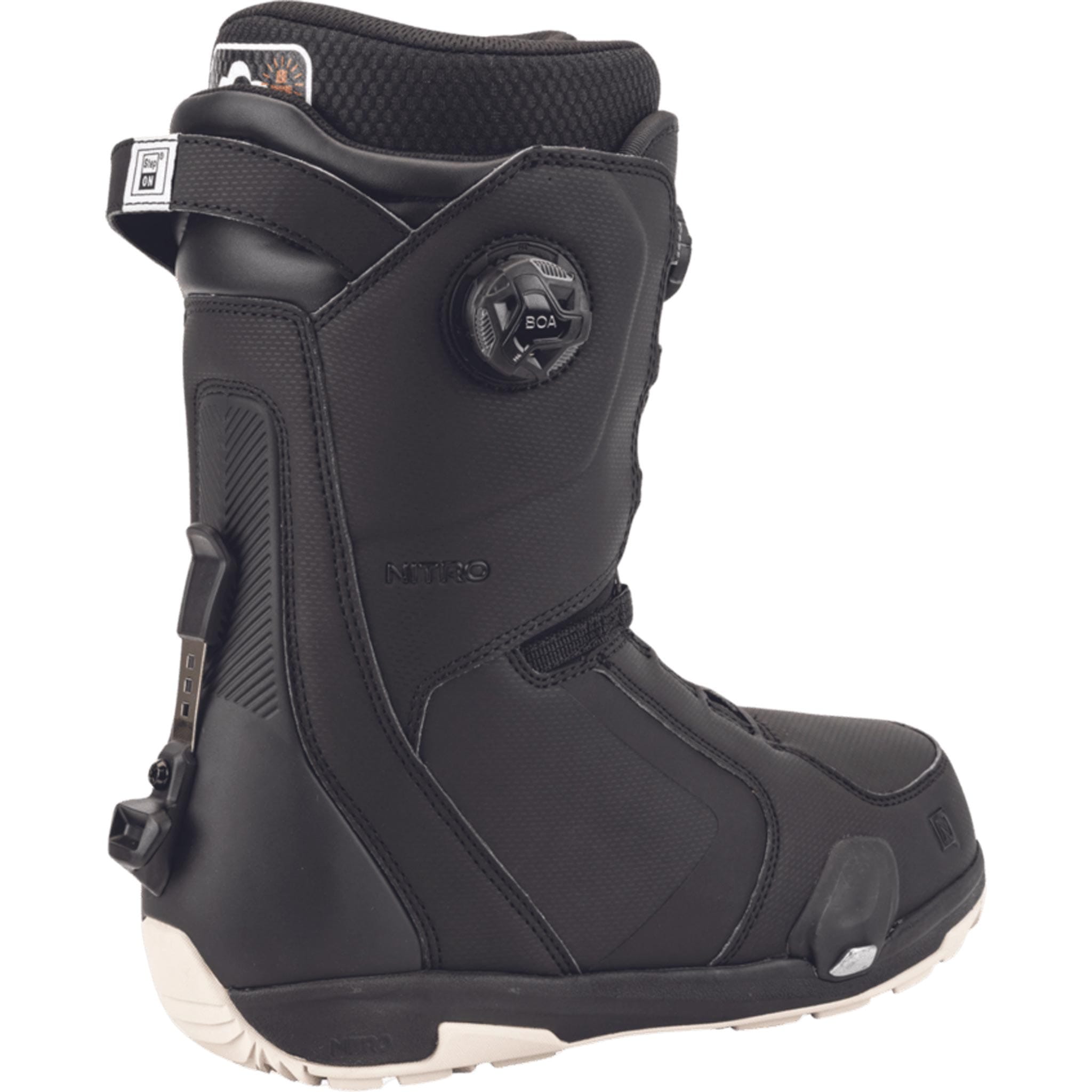 Nitro Darkseid Step On Boa Snowboard Boots Black 2025 Mens Boots