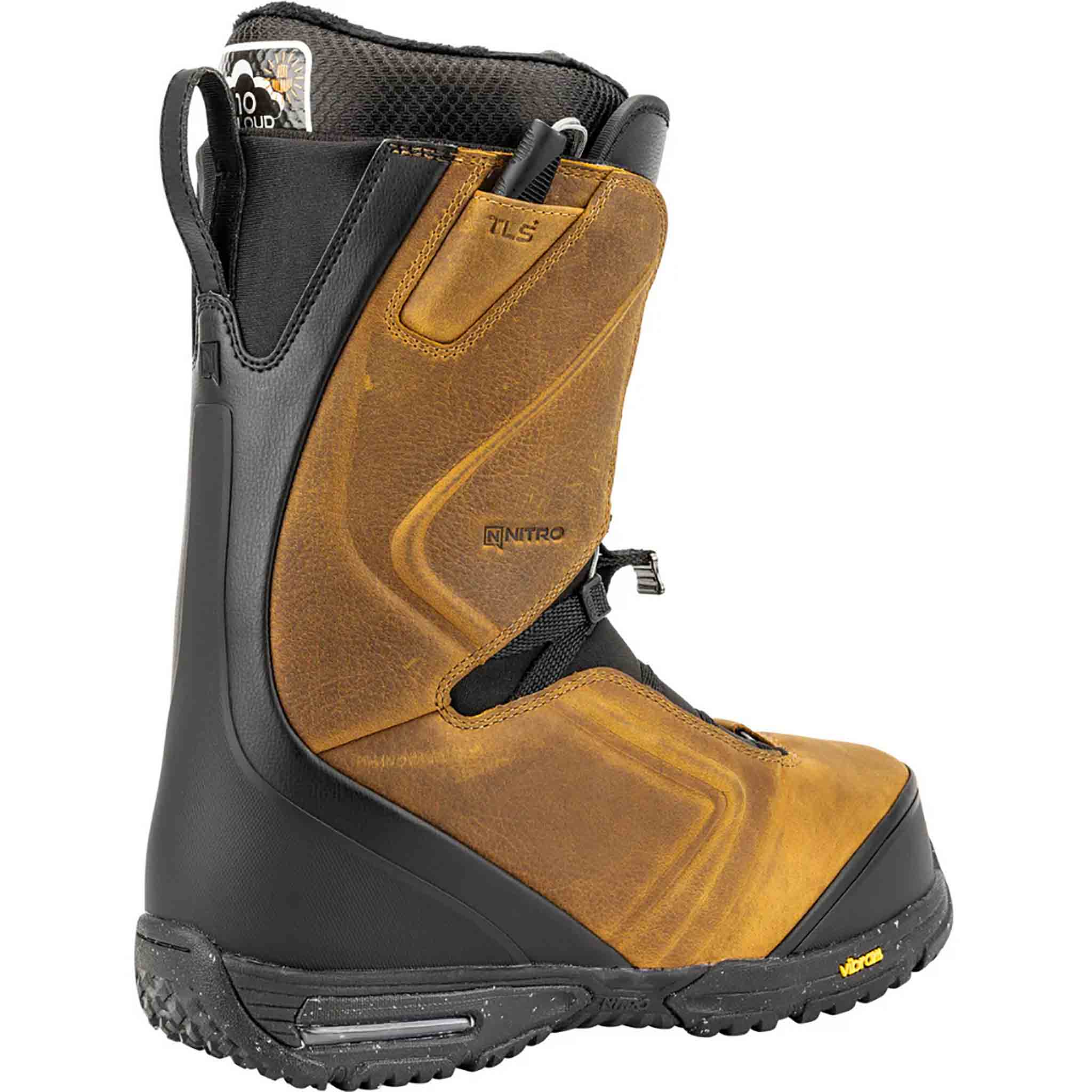 Nitro El Mejor TLS + Snowboard Boots Brown 2025 Mens Boots