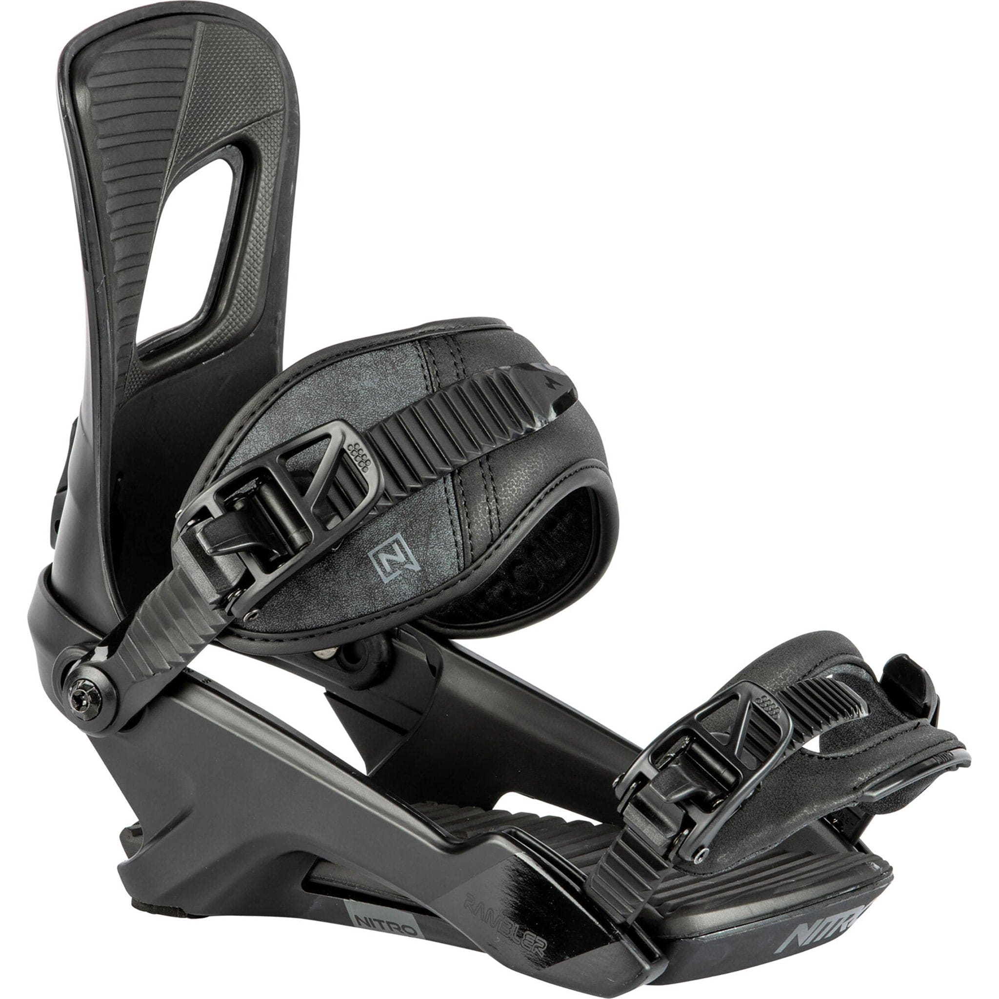 Nitro Rambler Snowboard Binding Ultra Black 2025 Mens Bindings