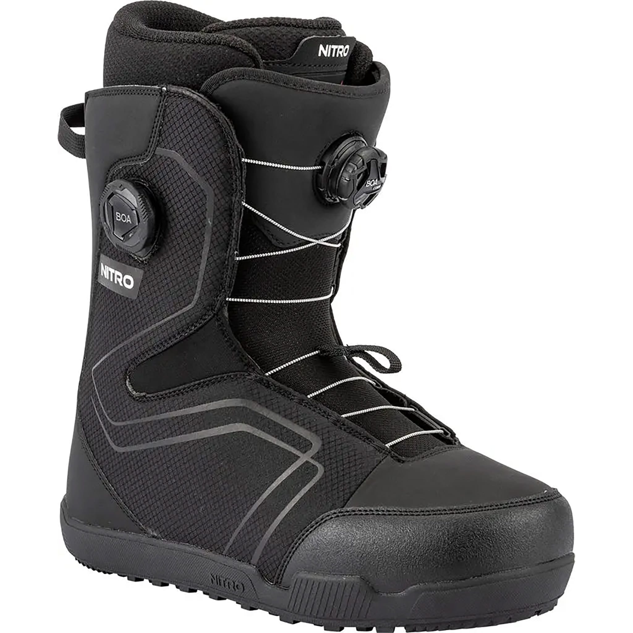 Nitro Sentinel BOA Snowboard Boots Black 2026 Mens Snowboard Boots