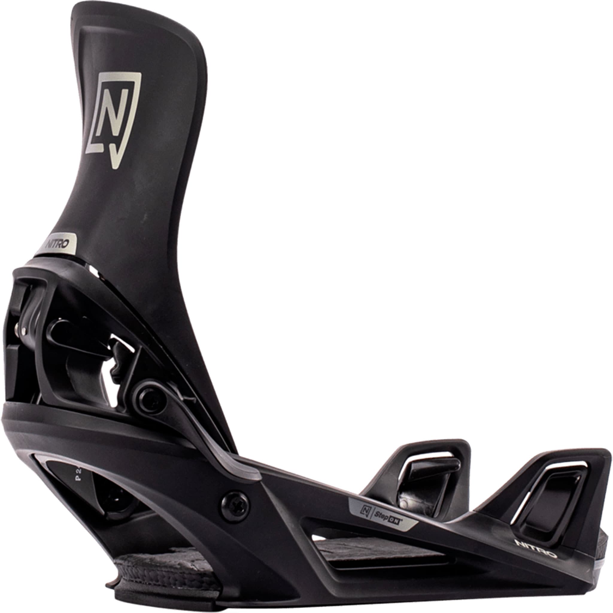 Nitro Step On Snowboard Binding Black 2027 Mens Snowboard Bindings