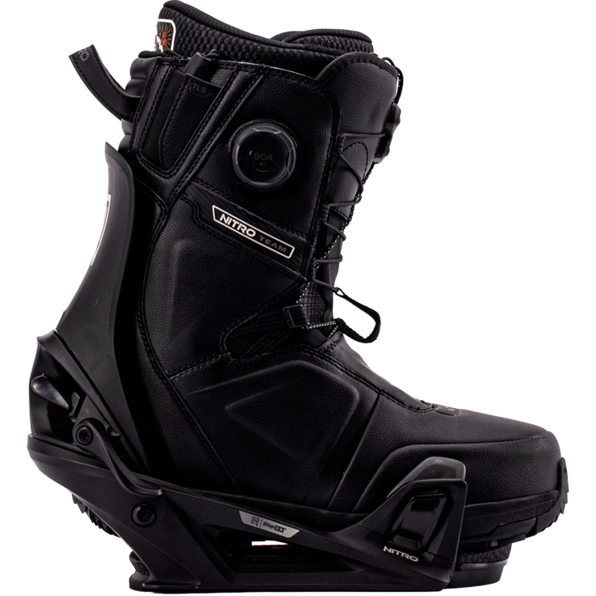 Nitro Step On Snowboard Binding Black 2027 Mens Snowboard Bindings